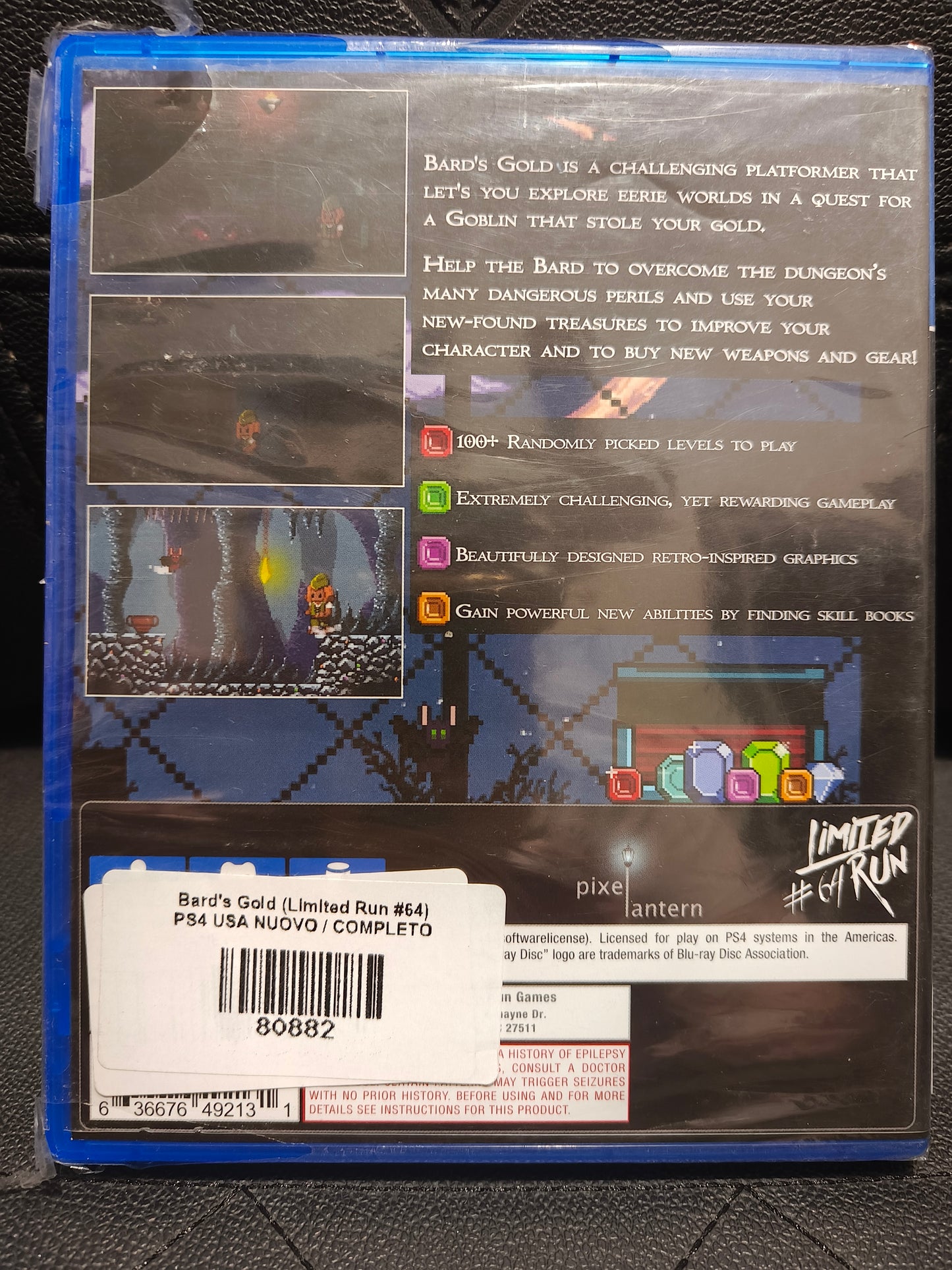 Bard's Gold ps4 sealed by limited run games