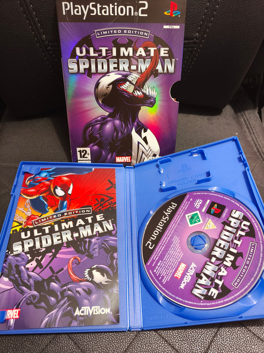 Ultimate spiderman limited edition ps2
