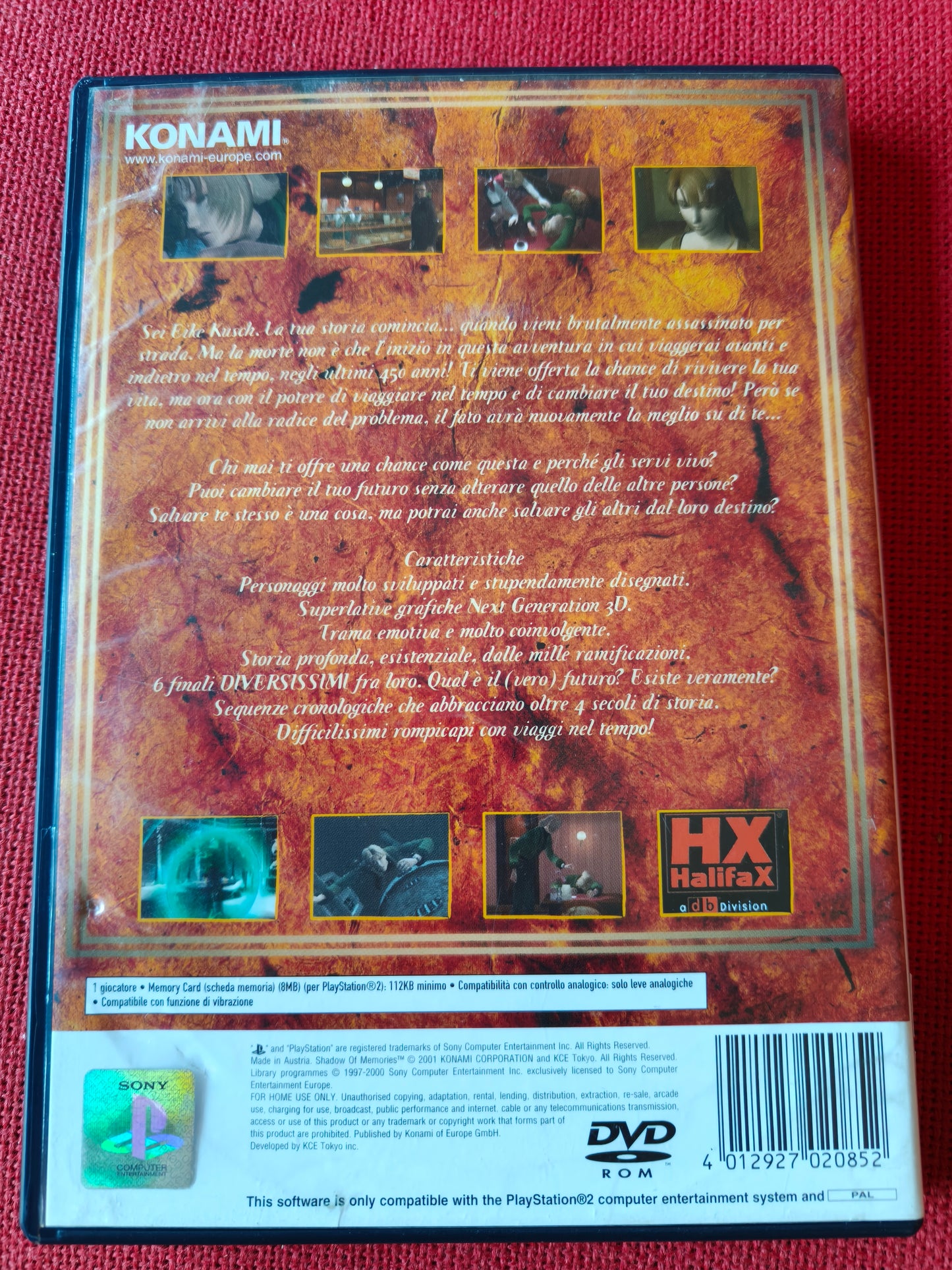 Shadow of Memories ps2