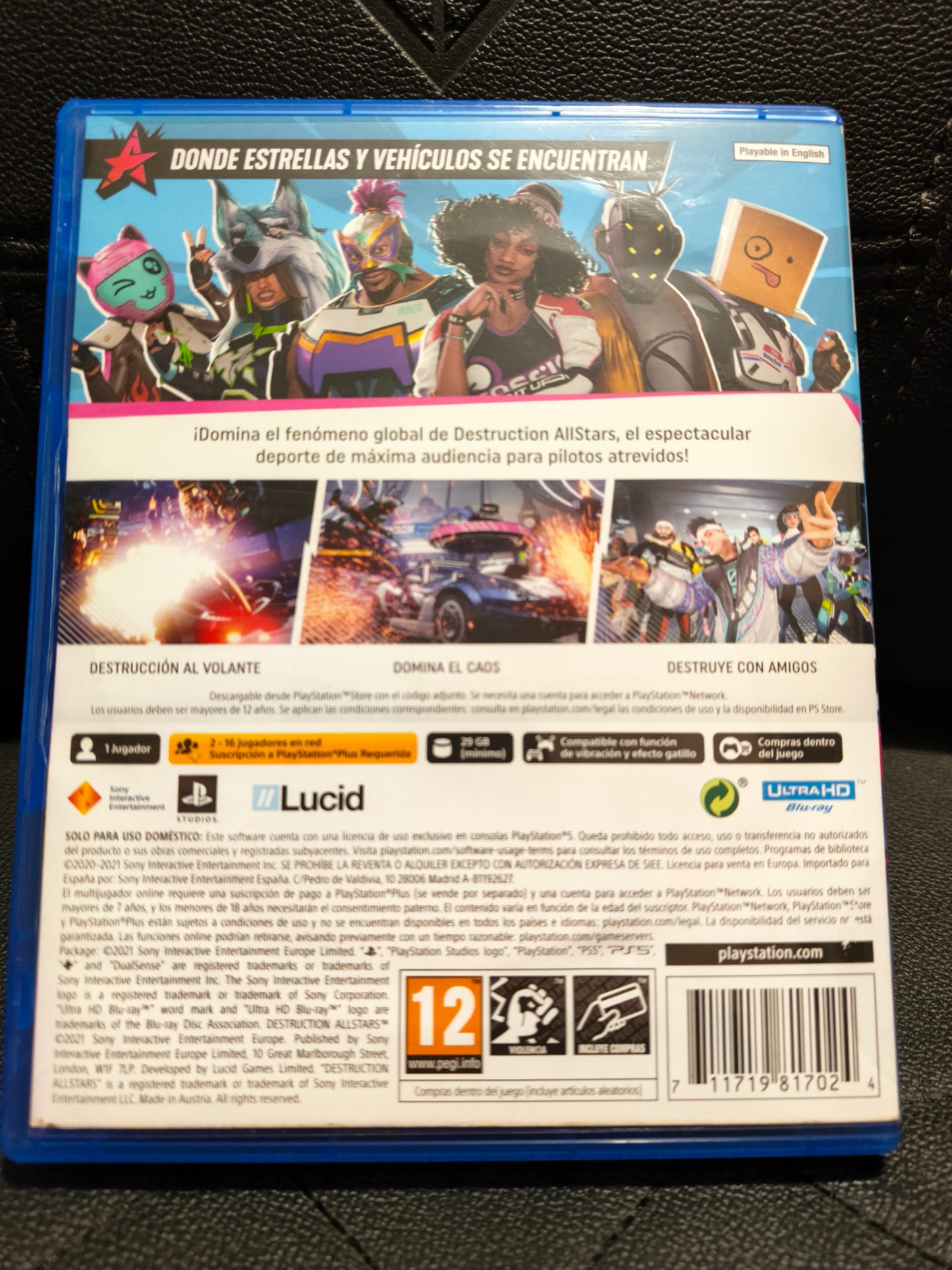 Destruction allstars ps5