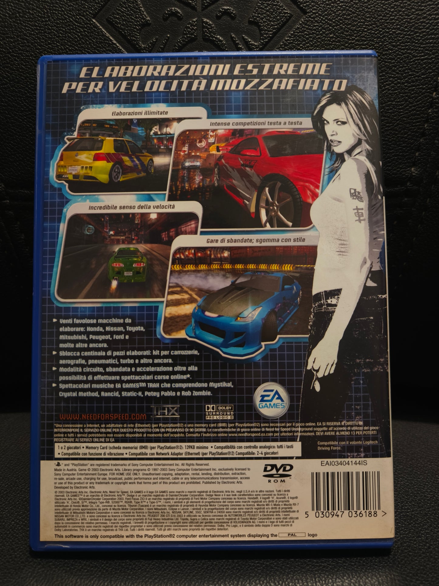 Need for Speed underground ps2
