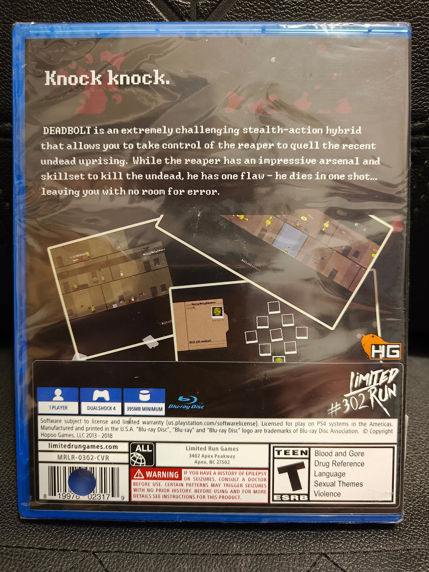 Deadbolt ps4 sealed by limited run games
