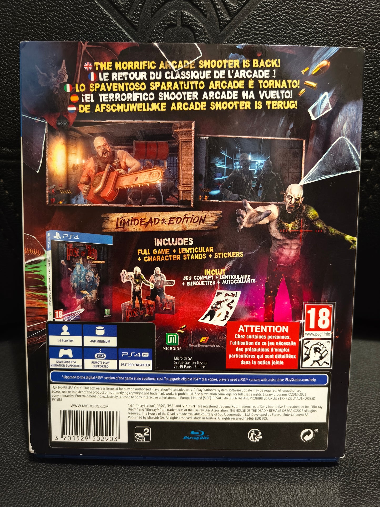 The house of the dead remake ps4
