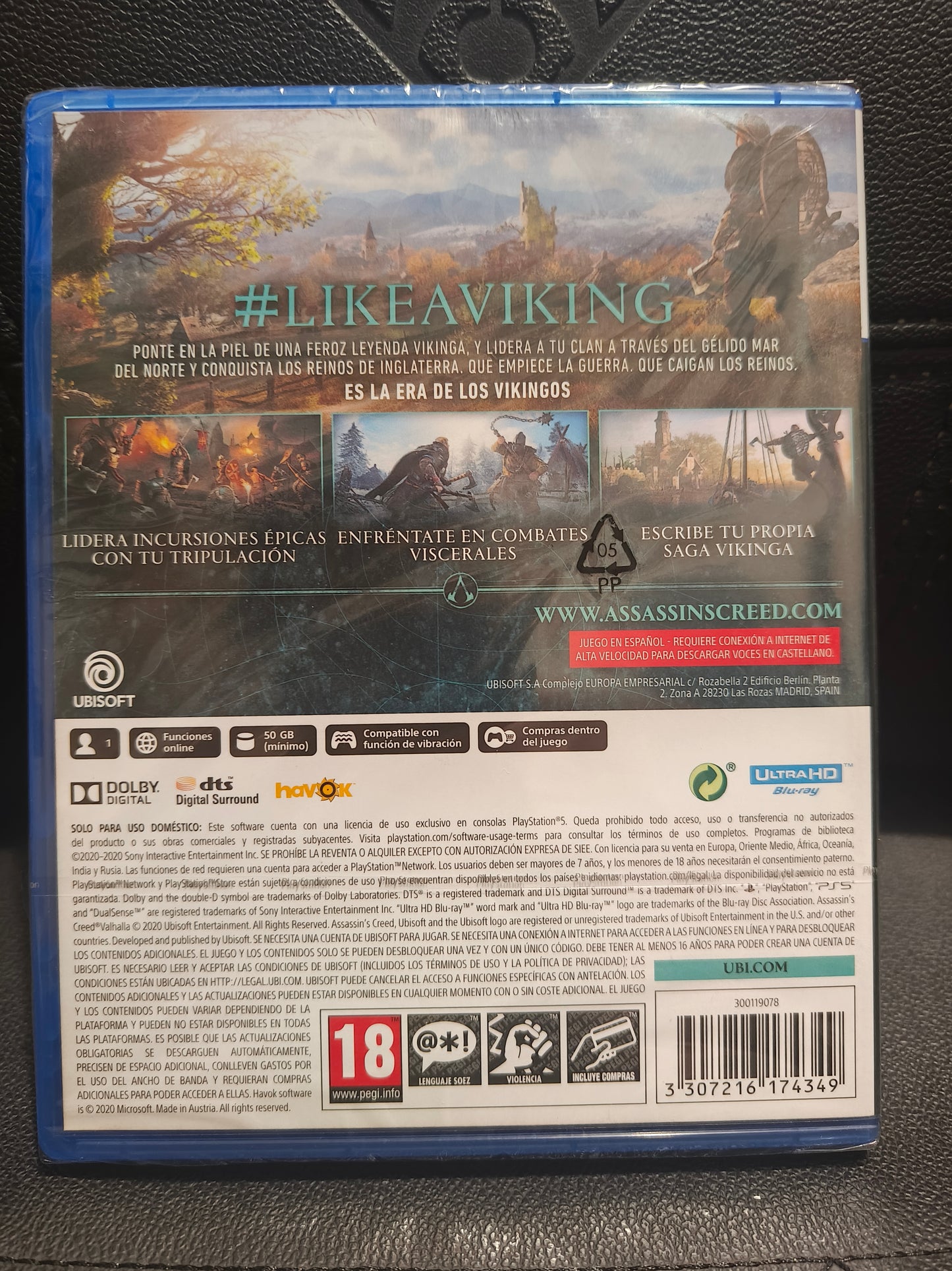 Assassin's Creed valhalla ps5 sealed