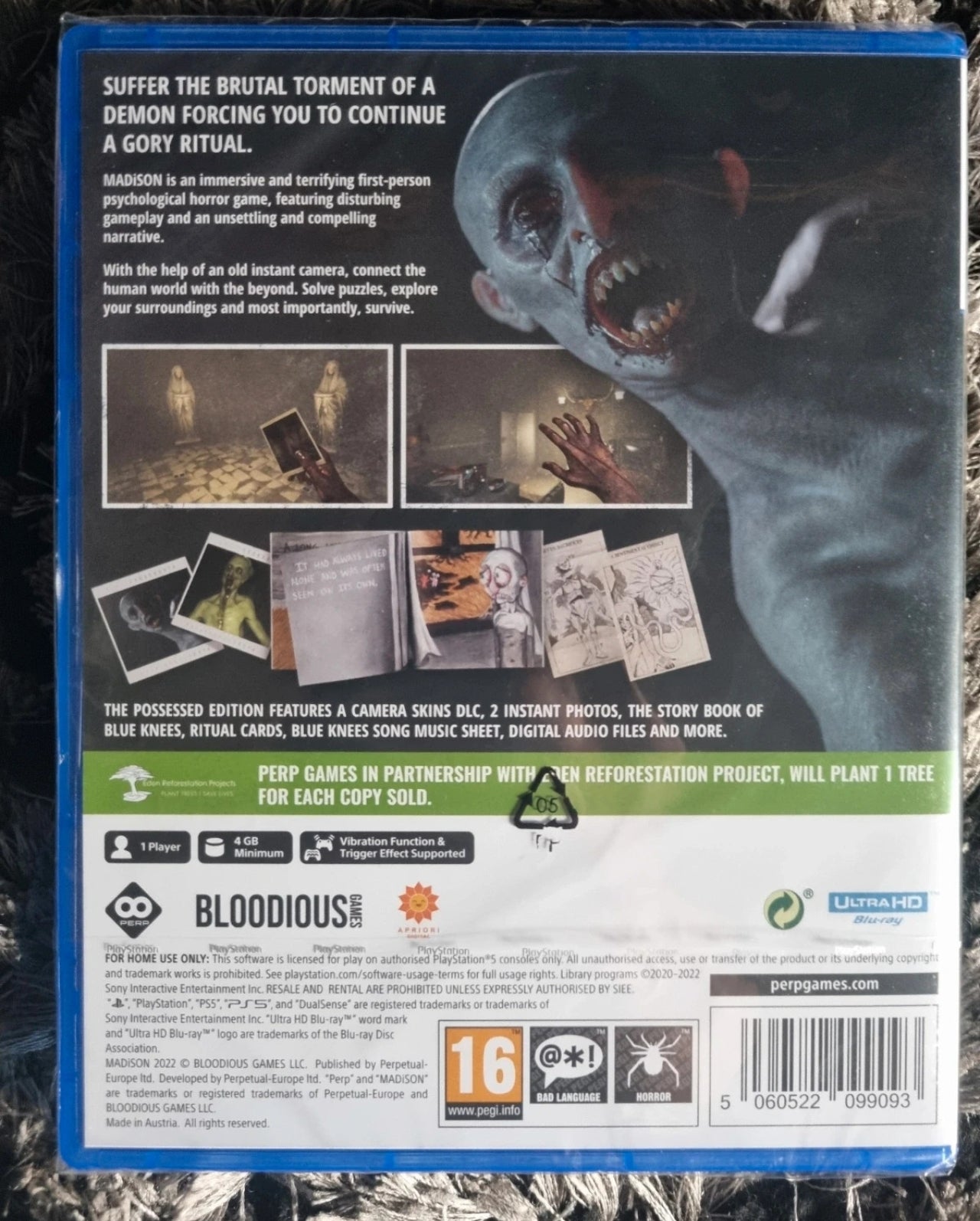 Madison possessed edition ps5 sealed
