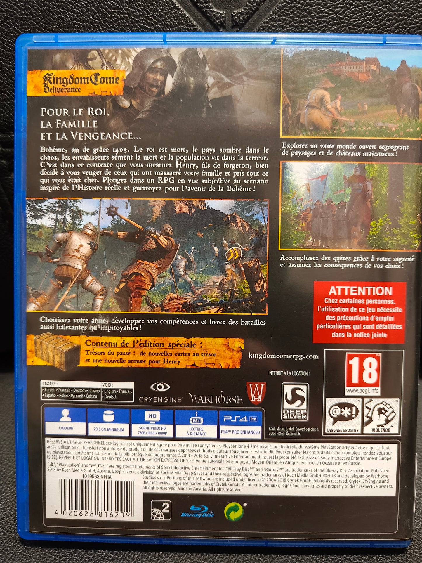 Kingdom come deliverance ps4