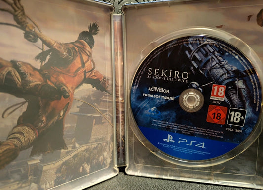 Sekiro ps4 limited edition steelbook ps4