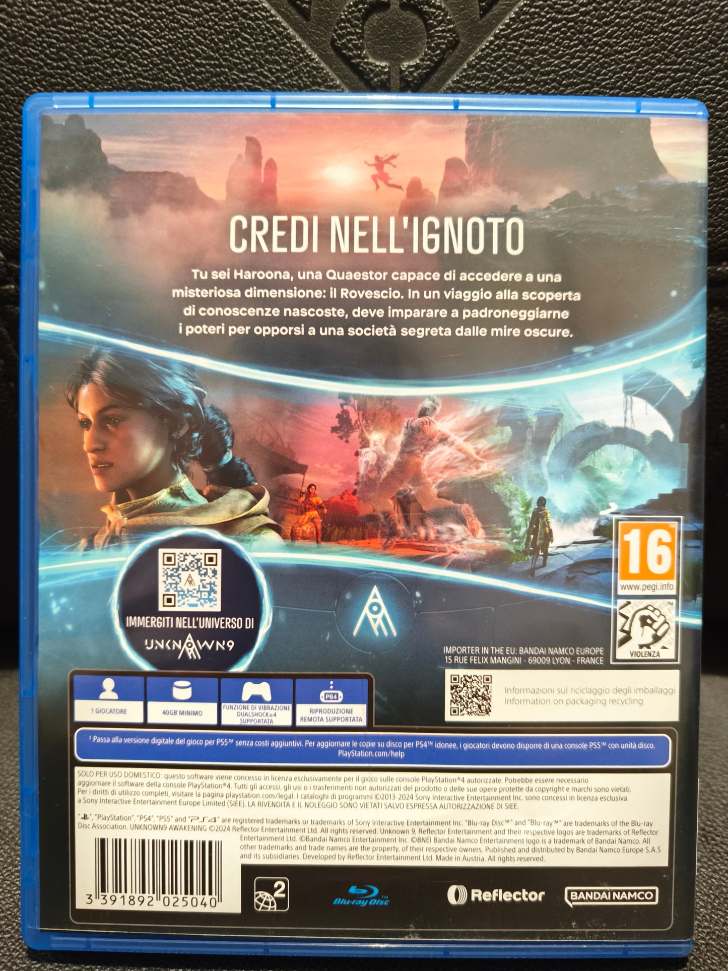 Unknown 9 awakening ps4