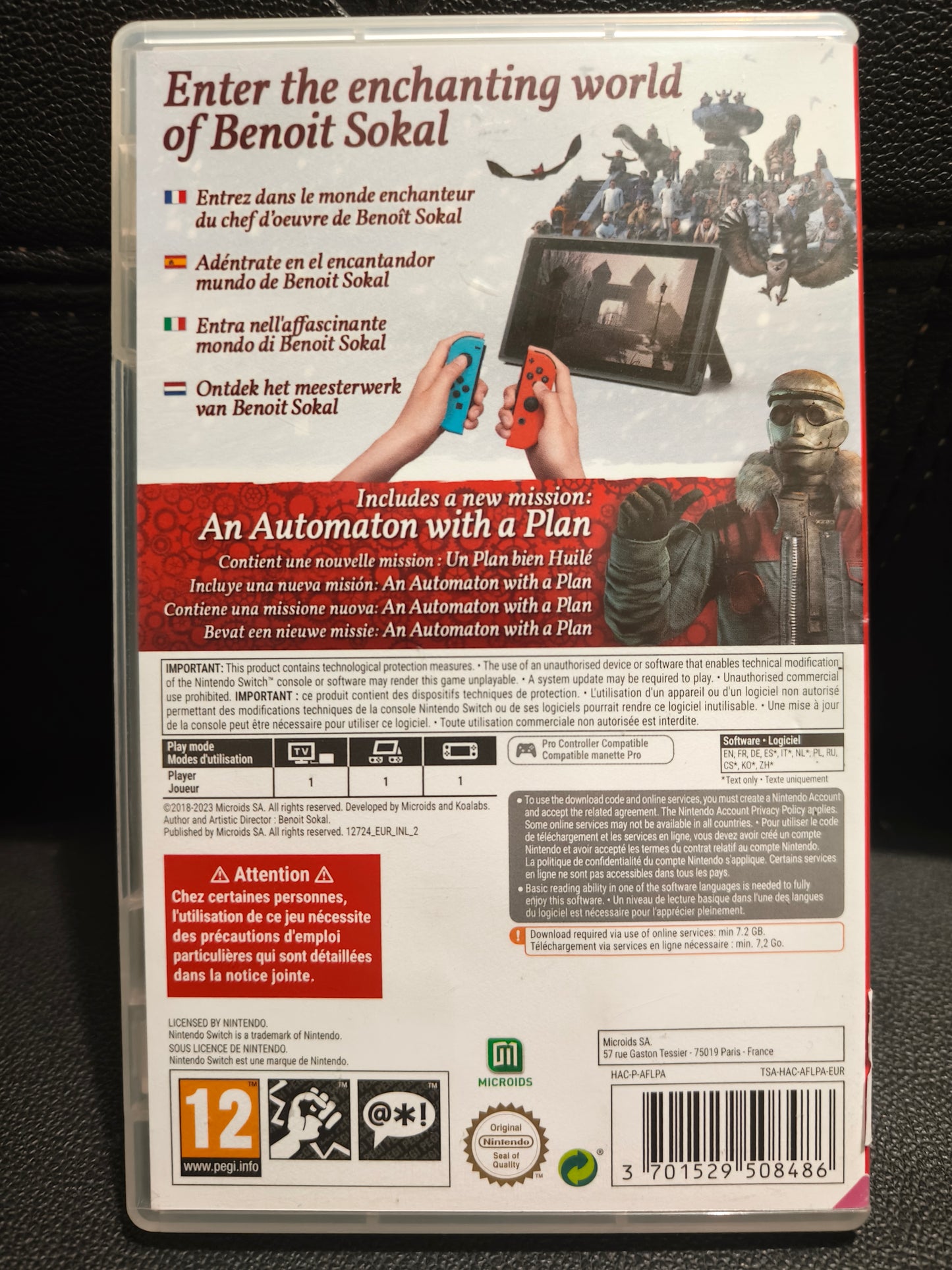 Syberia 3 switch