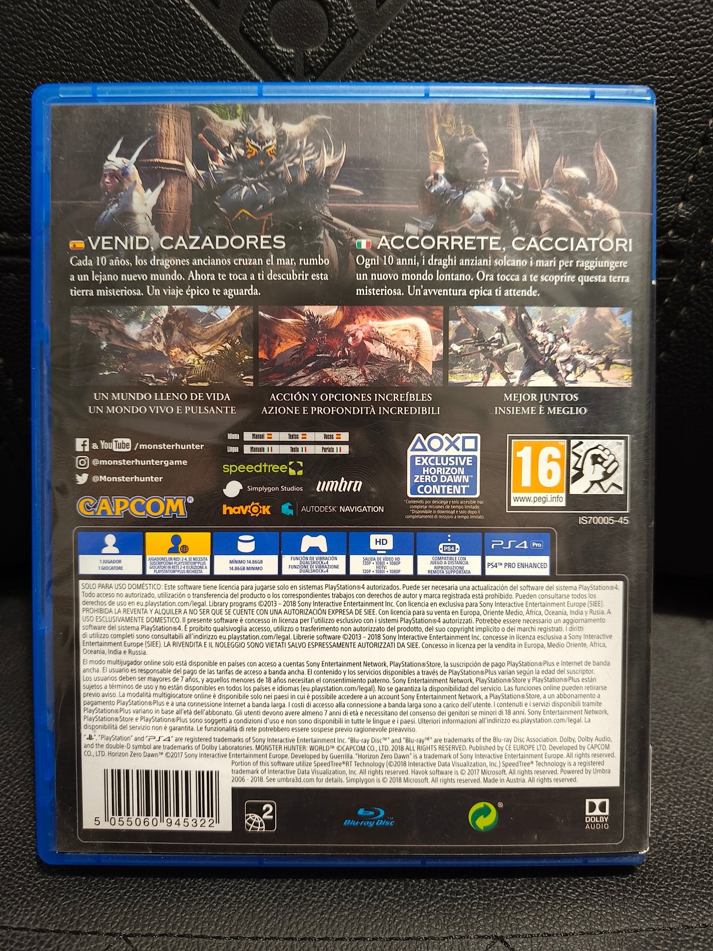 Monster hunter world ps4