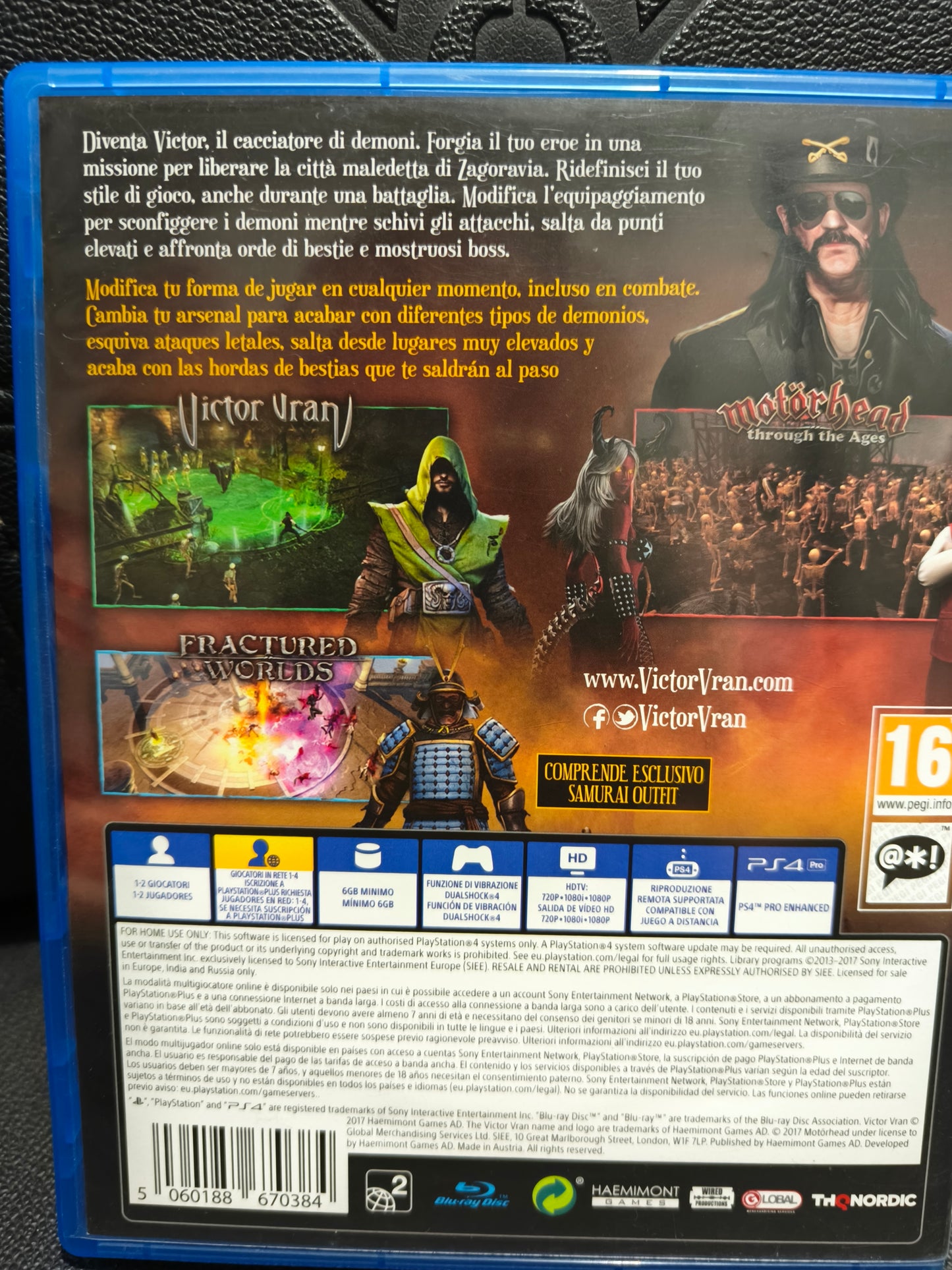 Victor vran overkill edition ps4