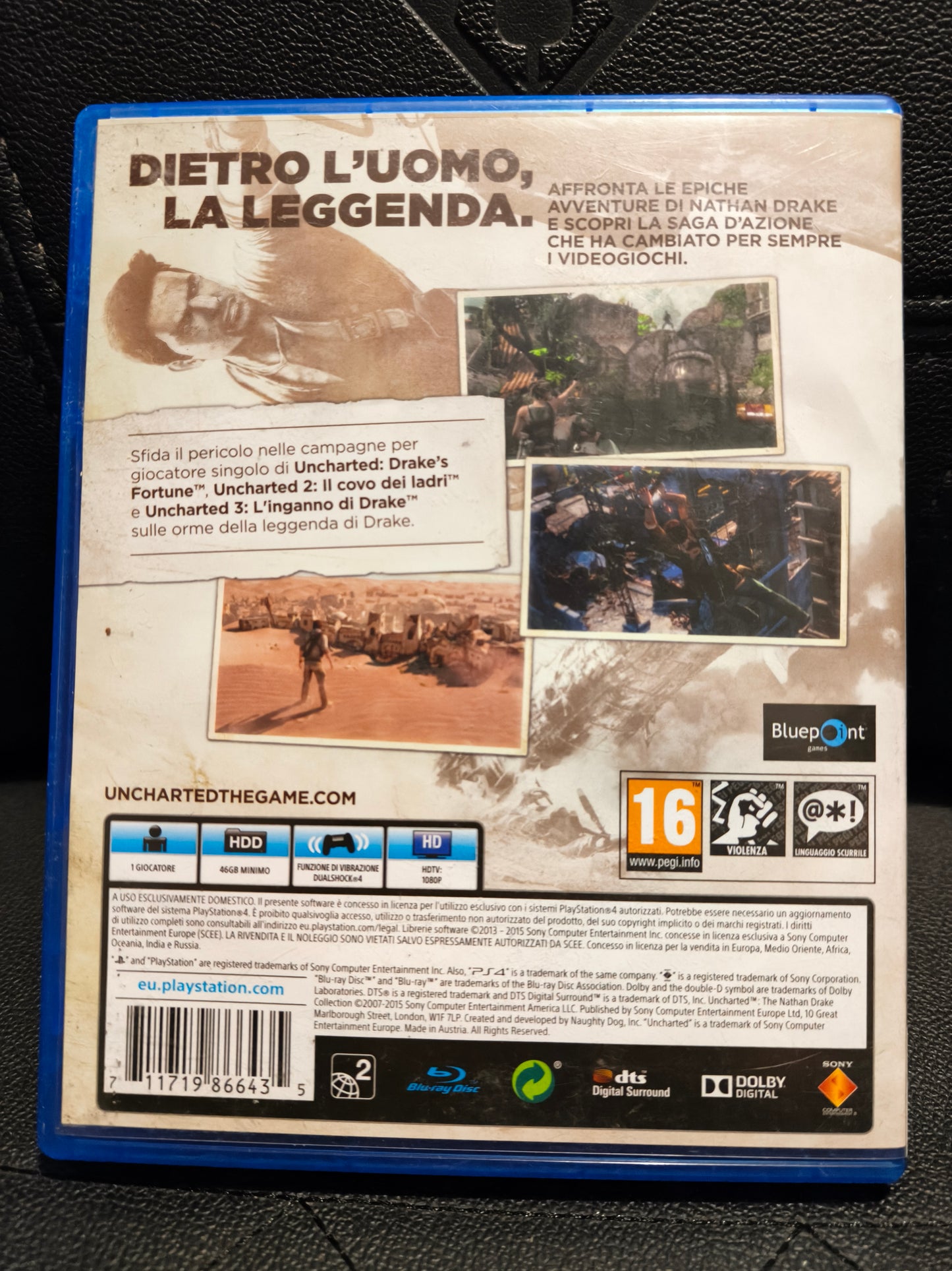 Uncharted the Nathan Drake collection ps4