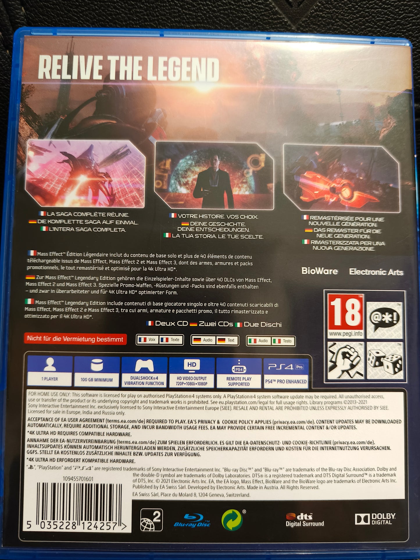 Mass effect legendary edition ps4