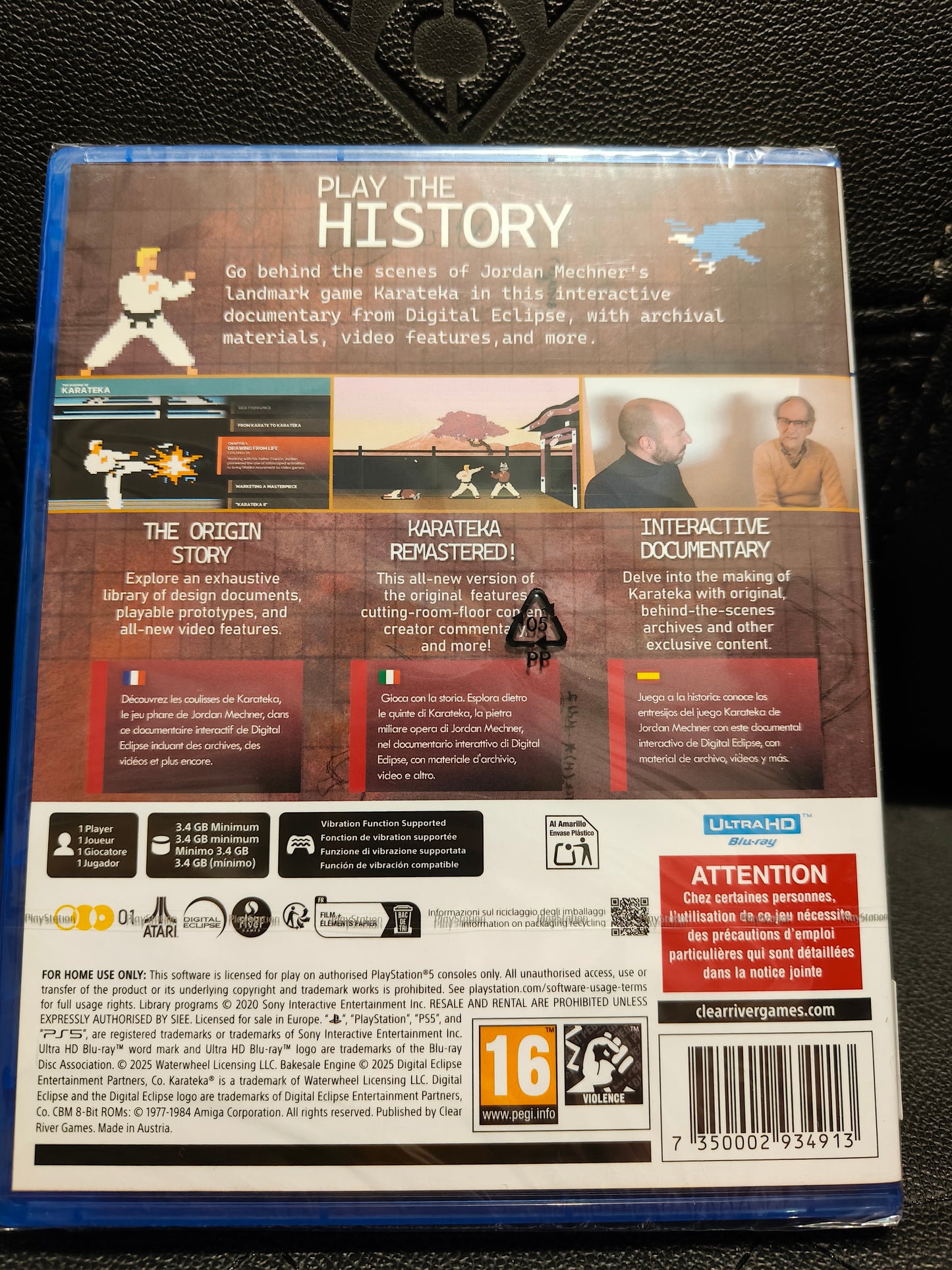 The making of karateka ps5 sealed