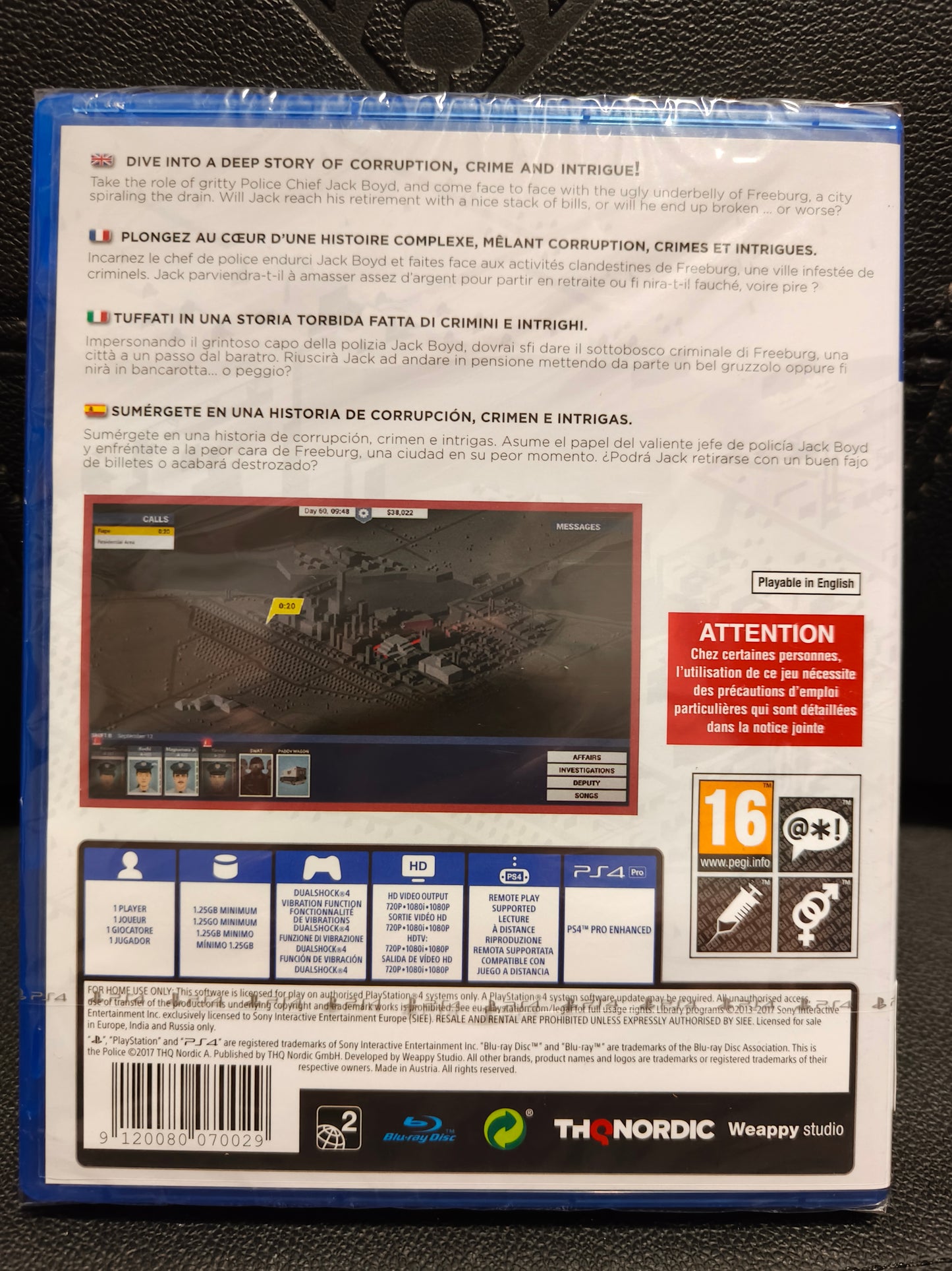 This Is the Police ps4 sealed