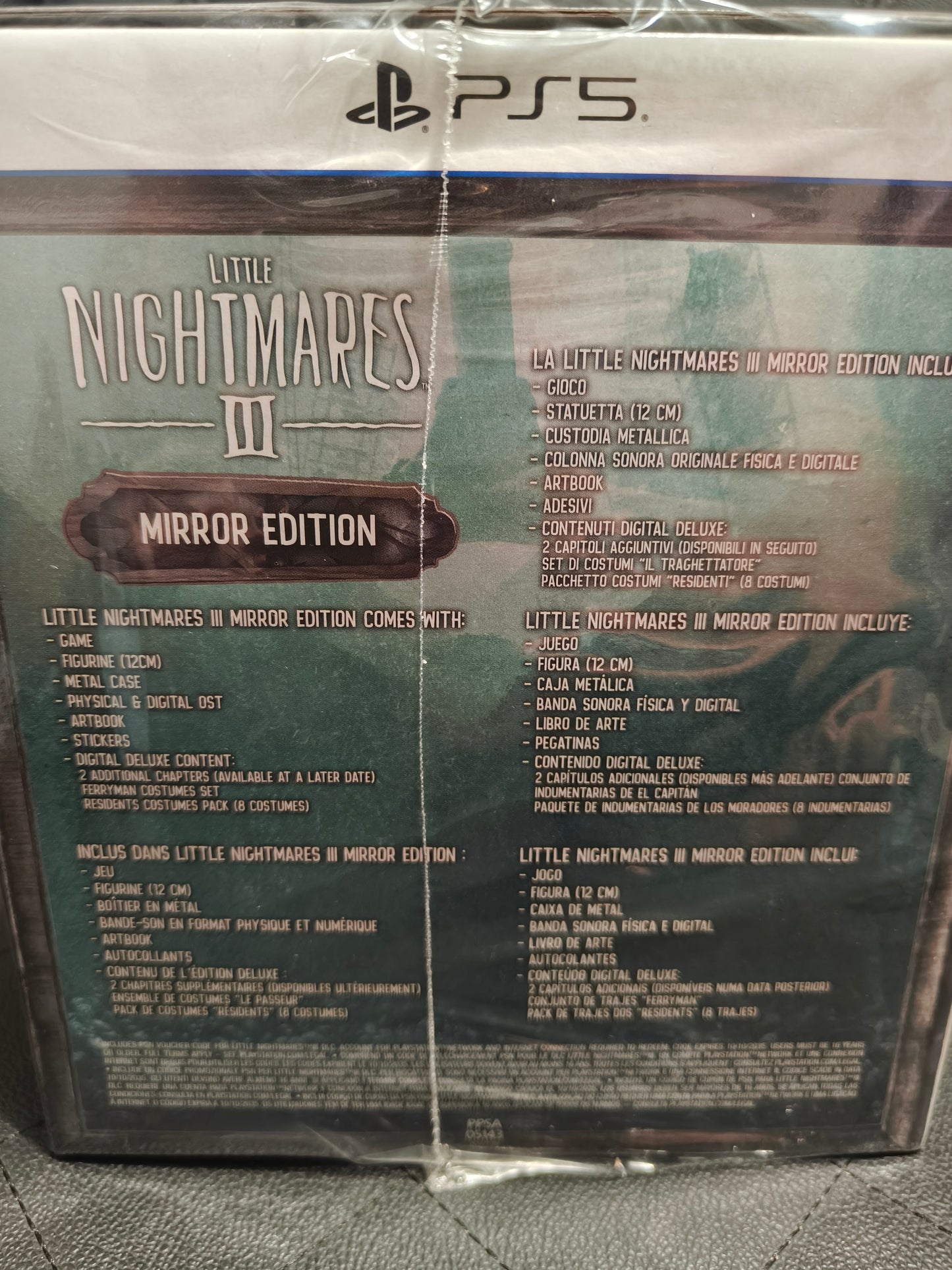 Little nightmares 3 mirror edition ps5 sealed