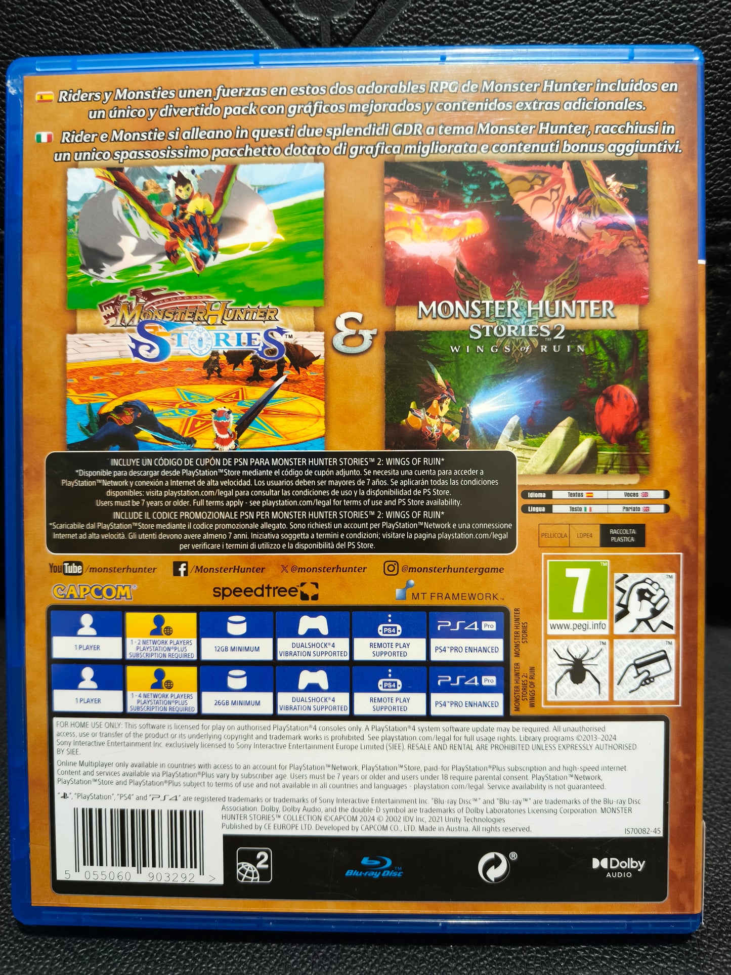 Monster hunter stories collection ps4
