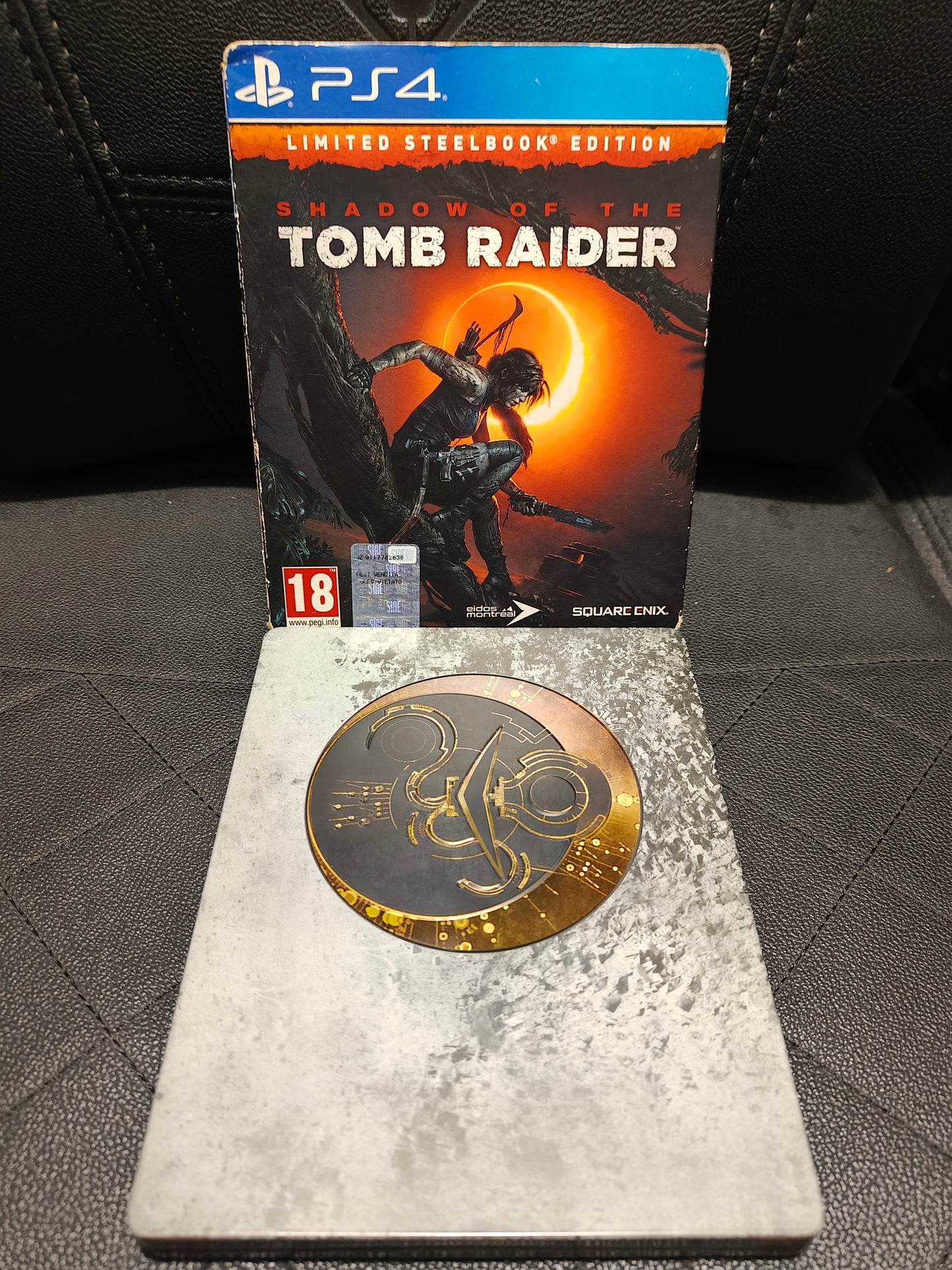 Shadow of the tomb raider limited edition steelbook ps4