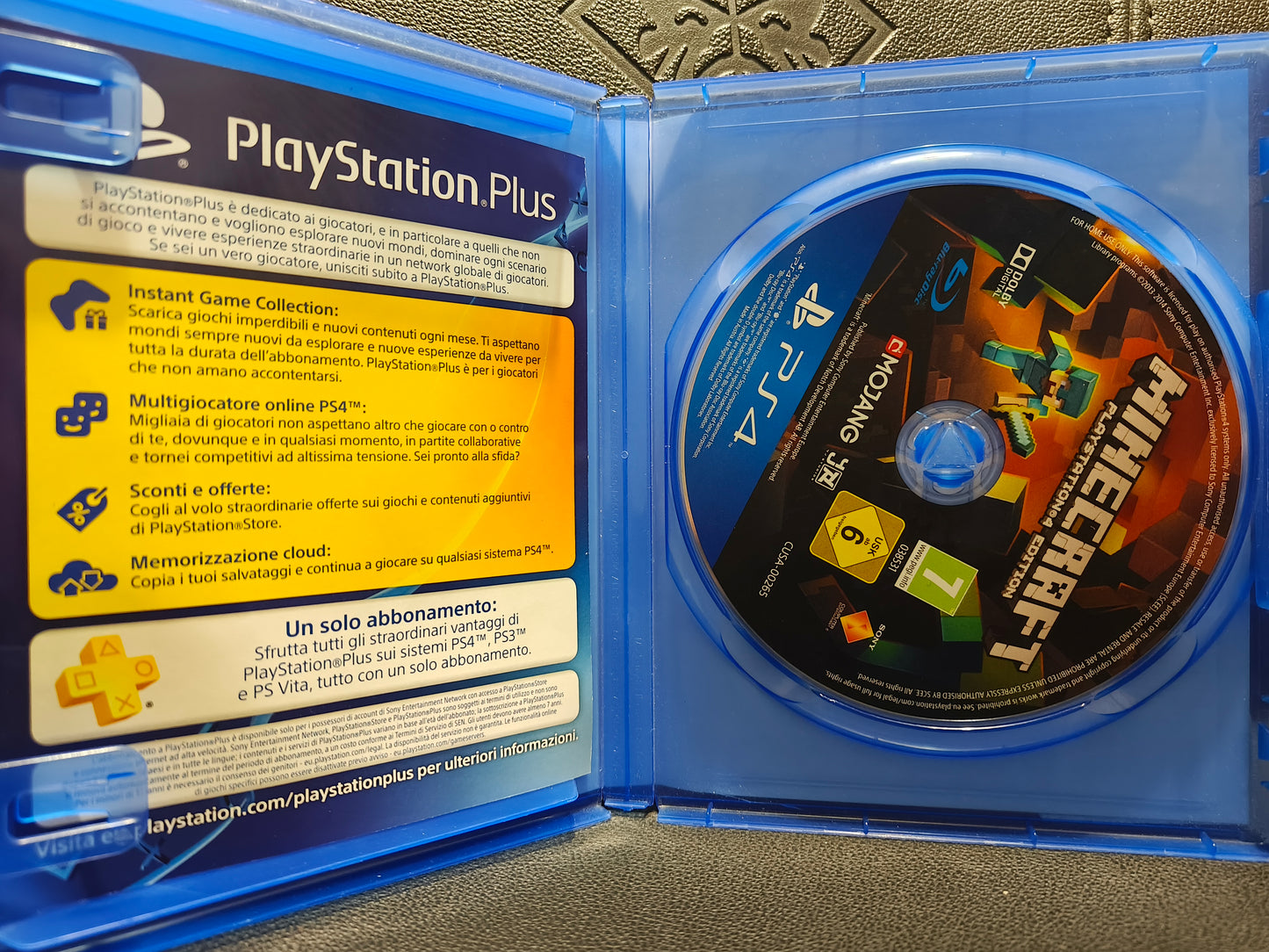 Minecraft ps4