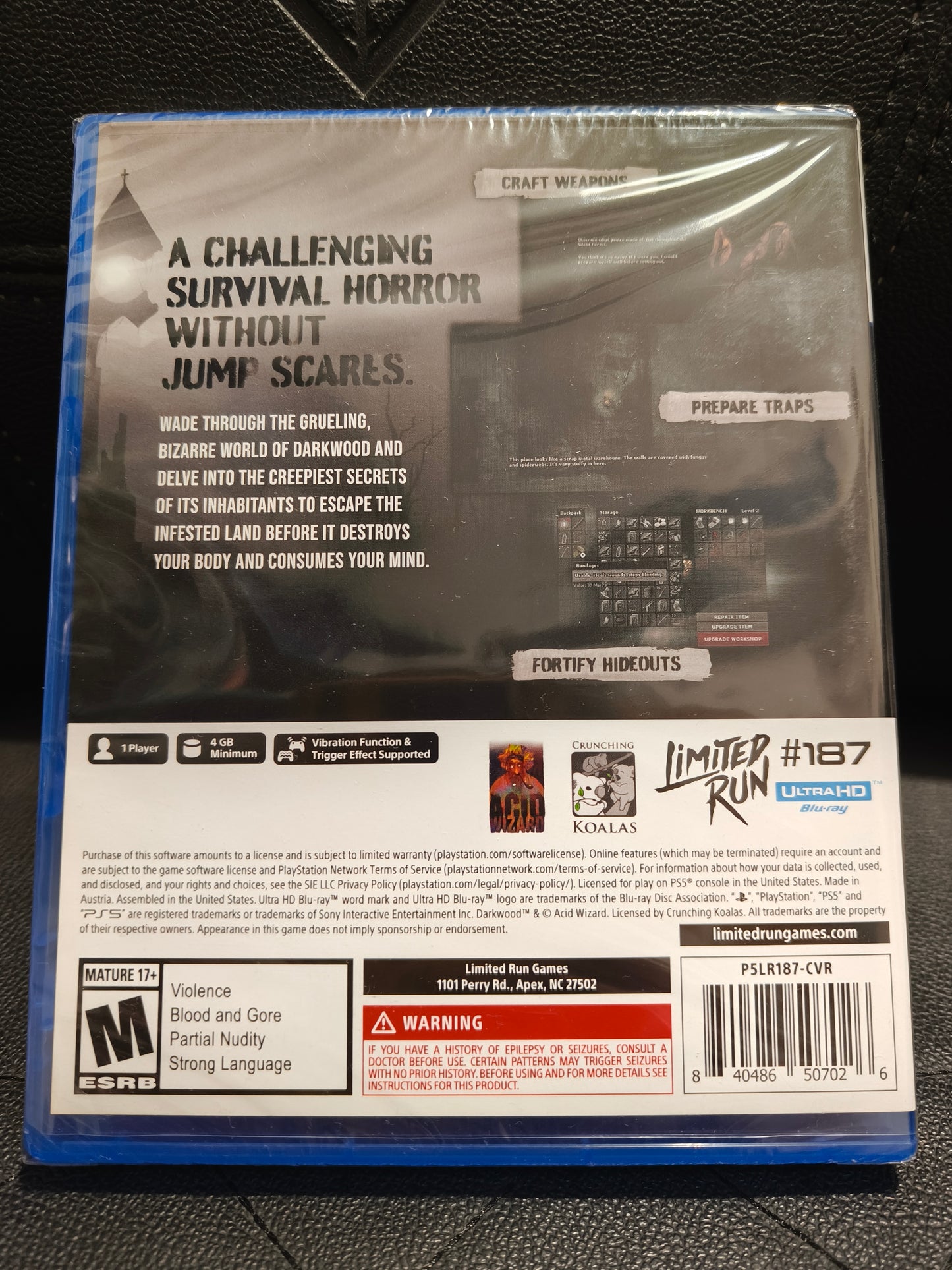 Darkwood ps5 sealed by limited run games
