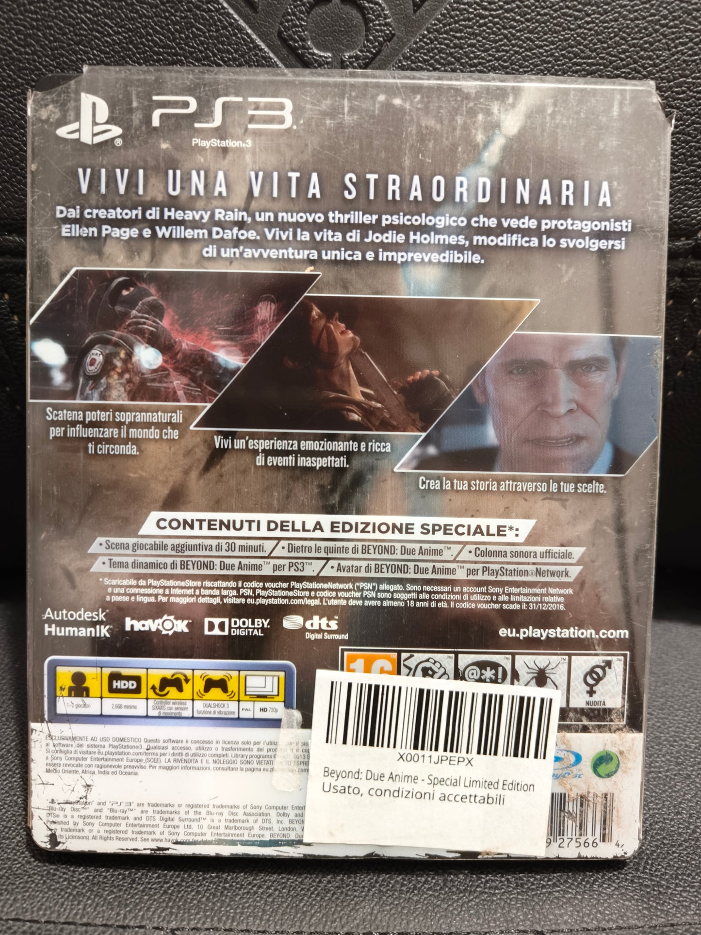 Beyond due anime edizione speciale ps3