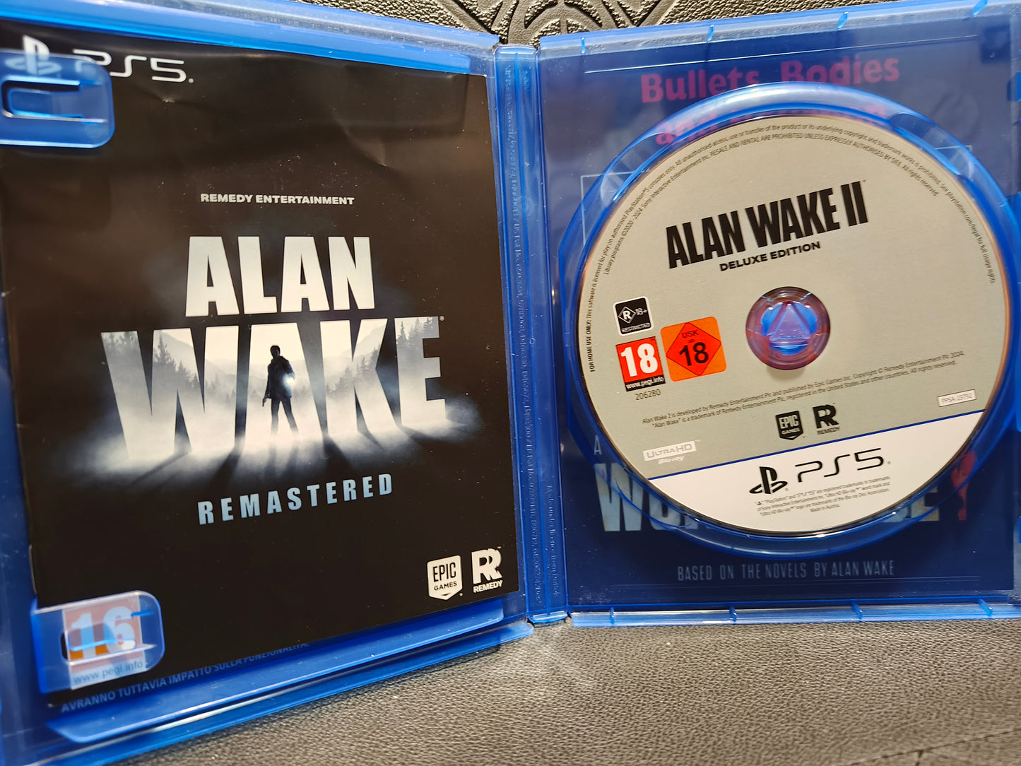 Alan wake 2 Deluxe edition ps5