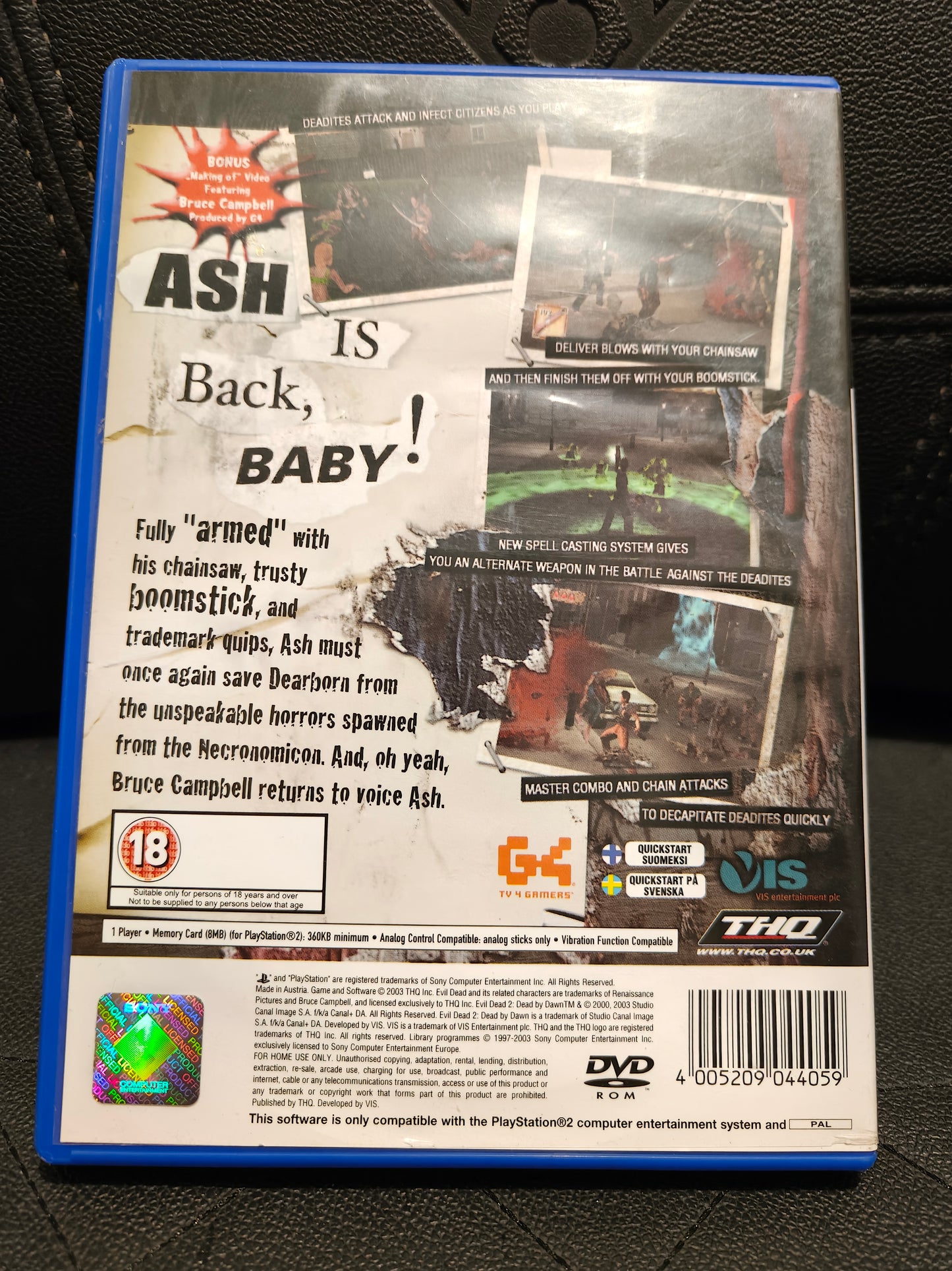 Evil dead ps2