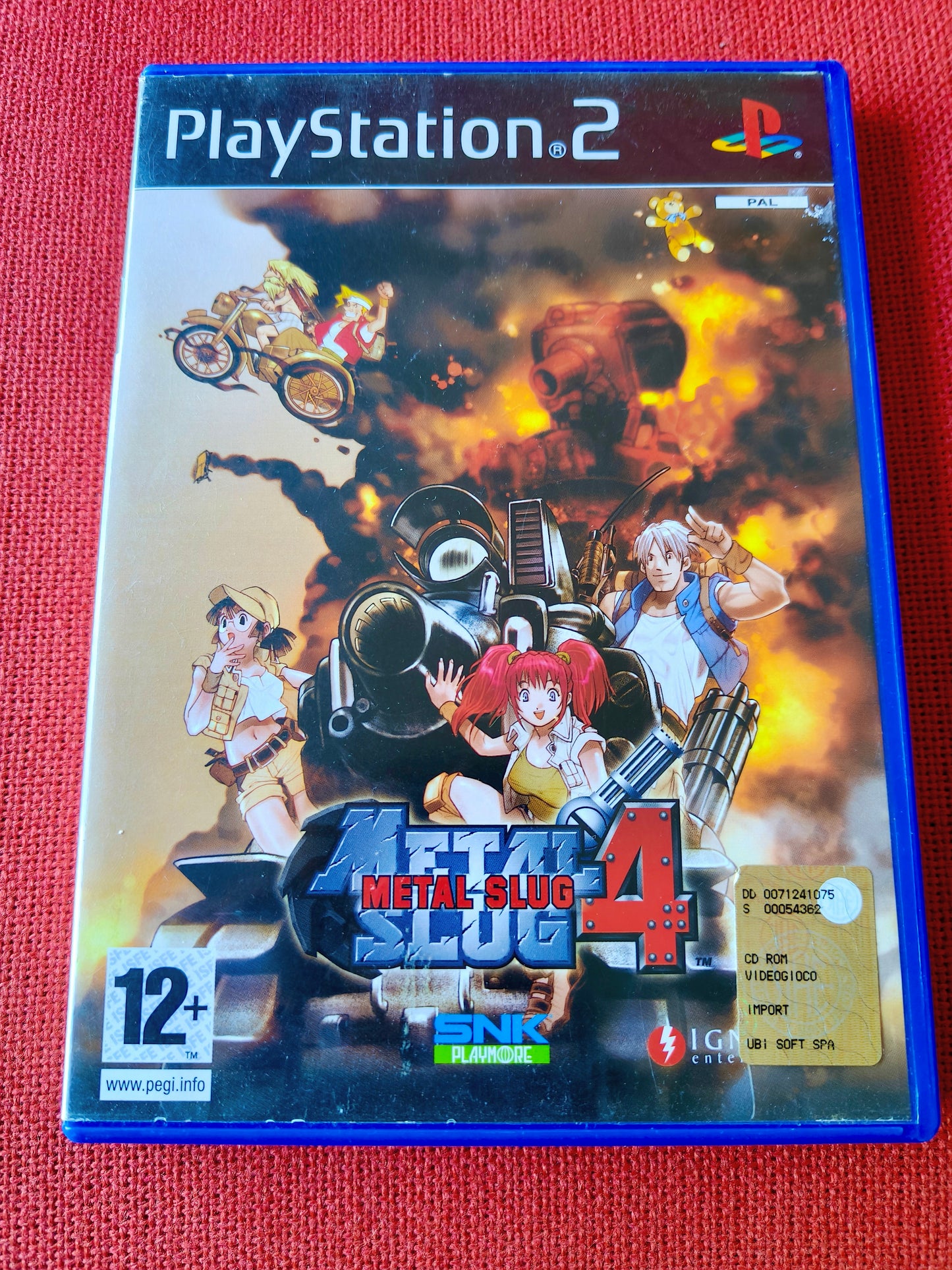 Metal slug 4 ps2