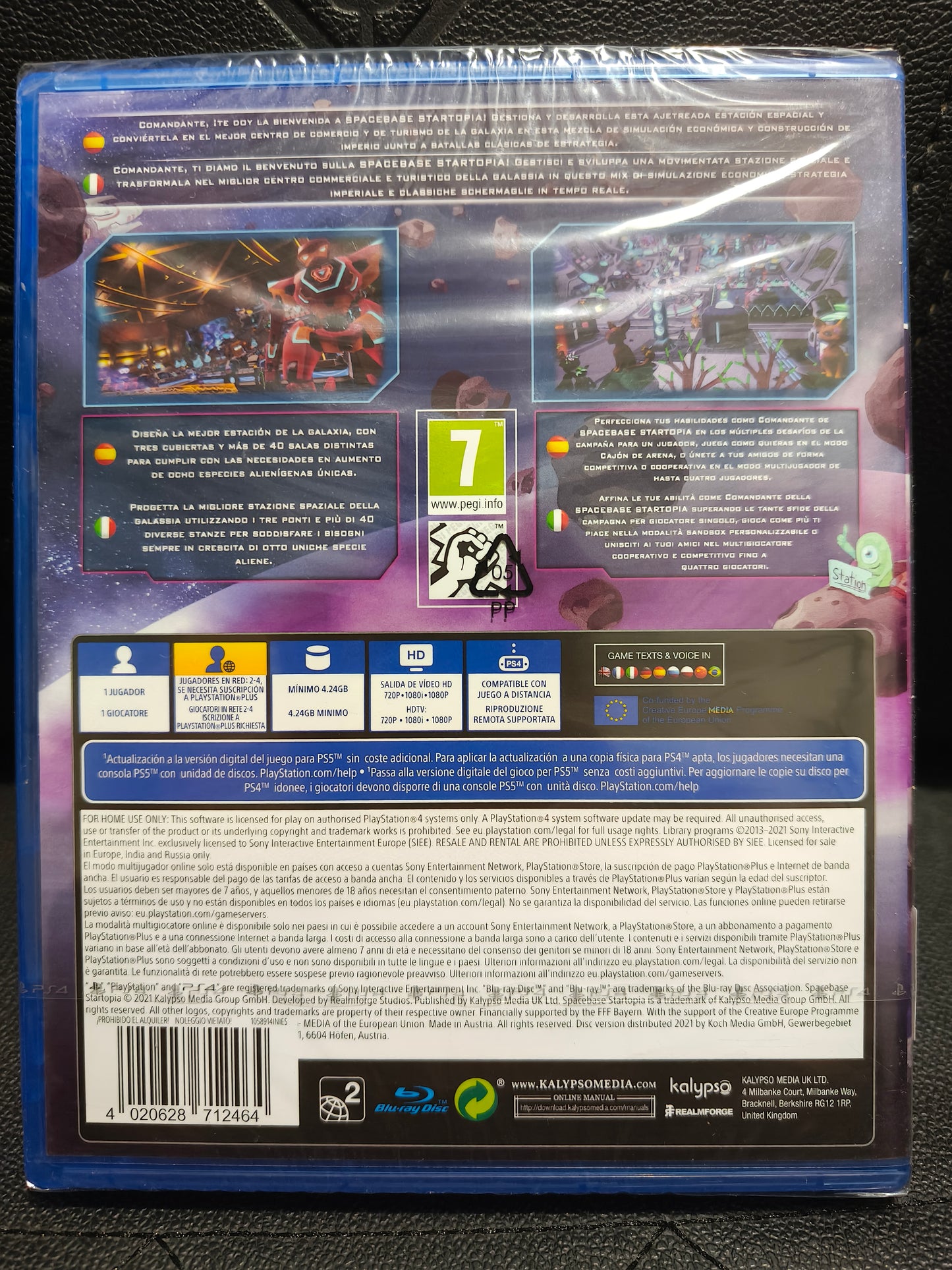 Spacebase startopia ps4 sealed