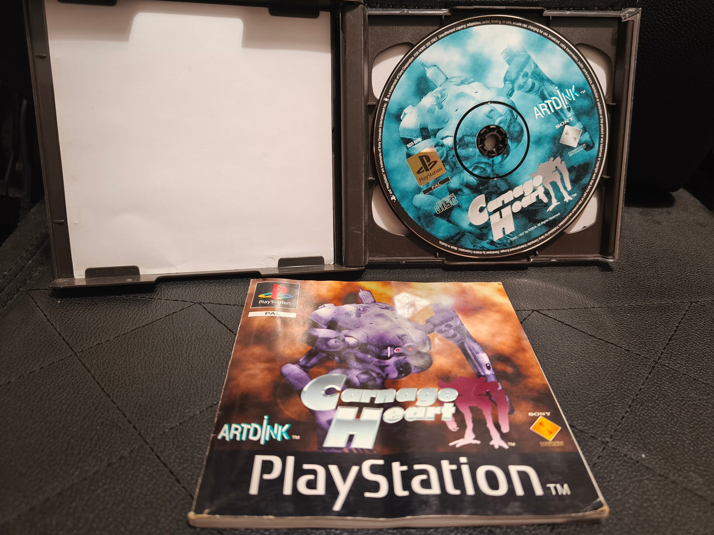 Carnage Heart ps1 🇮🇹