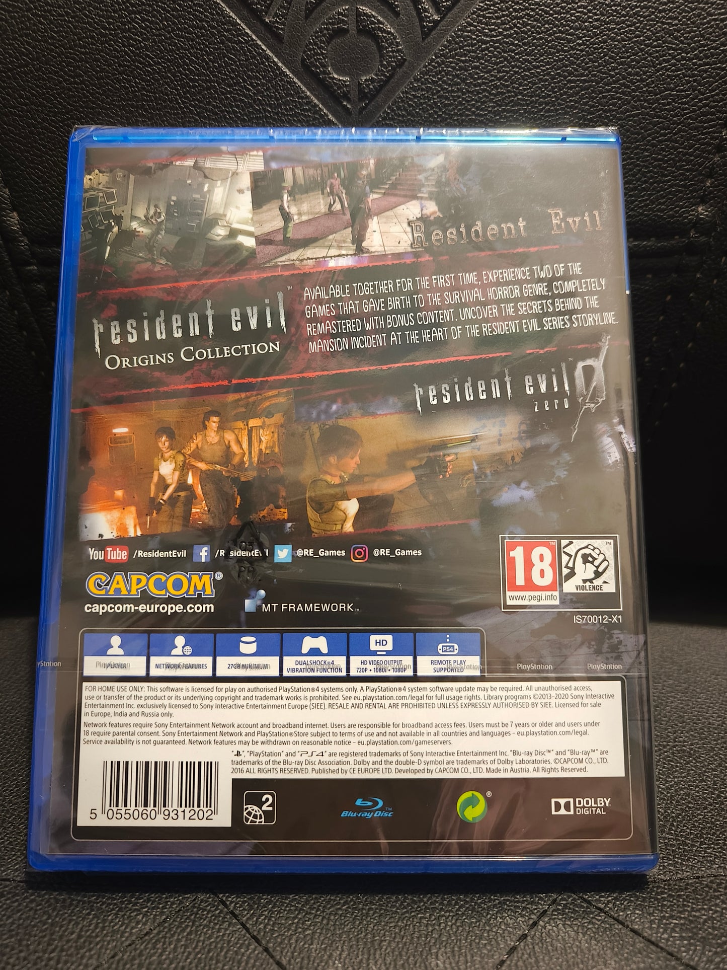 Resident evil origins collection ps4 sealed
