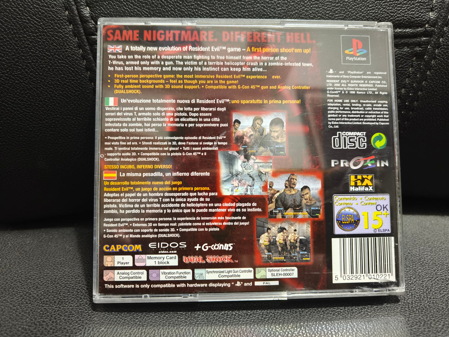 Resident evil Survivor ps1