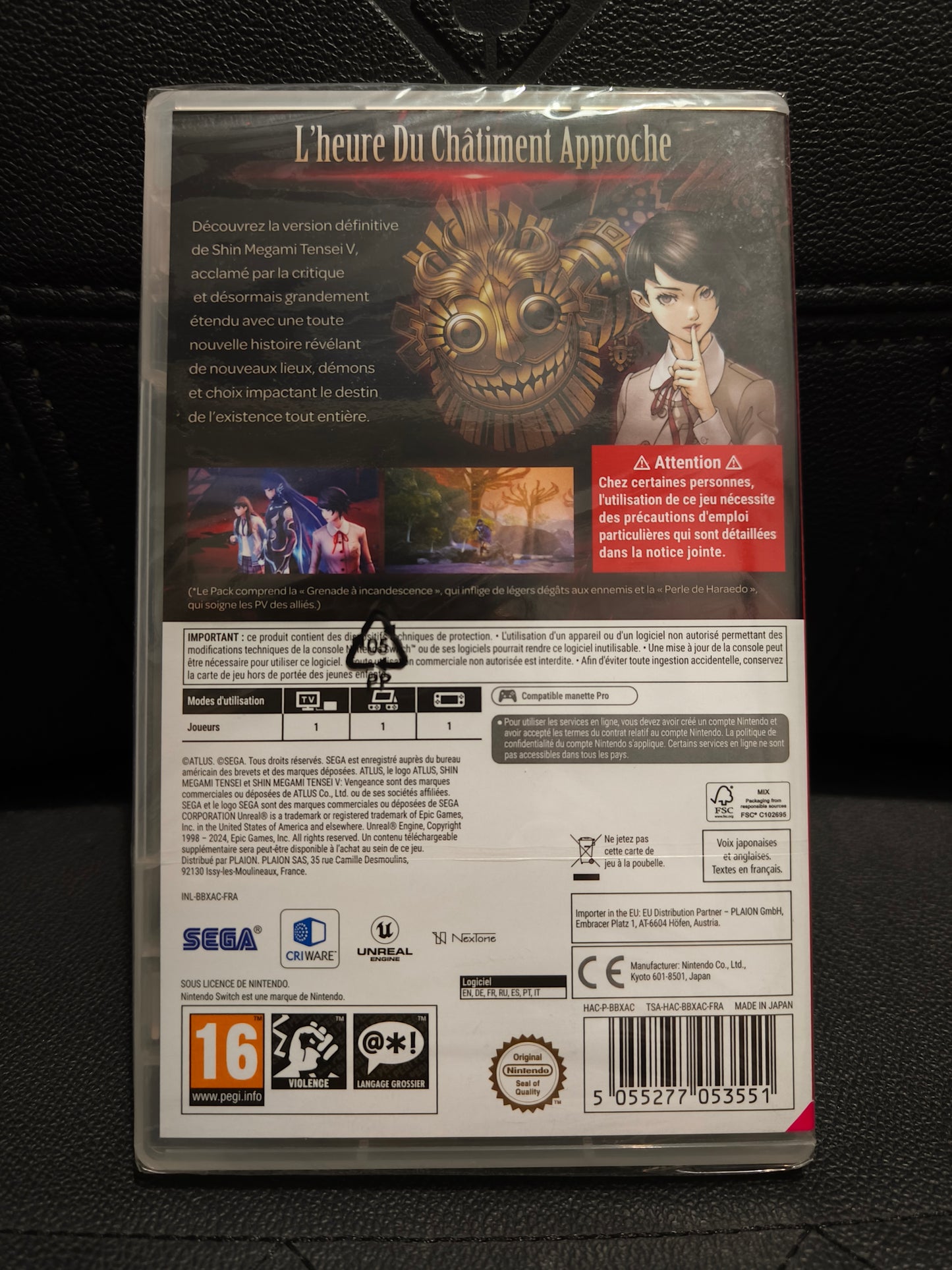 Shin megami tensei V vengeance switch sealed