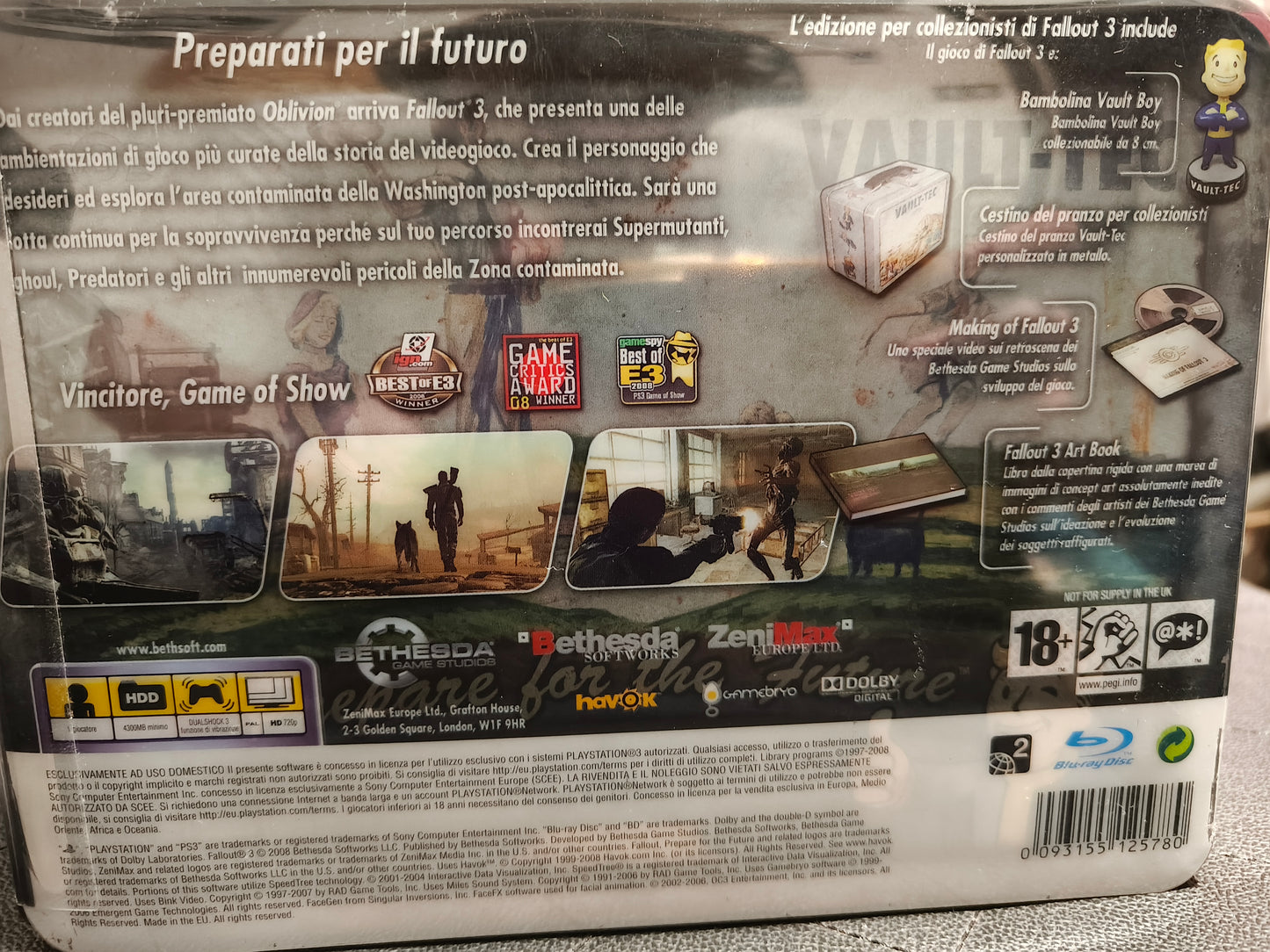 Fallout 3 collector's edition ps3