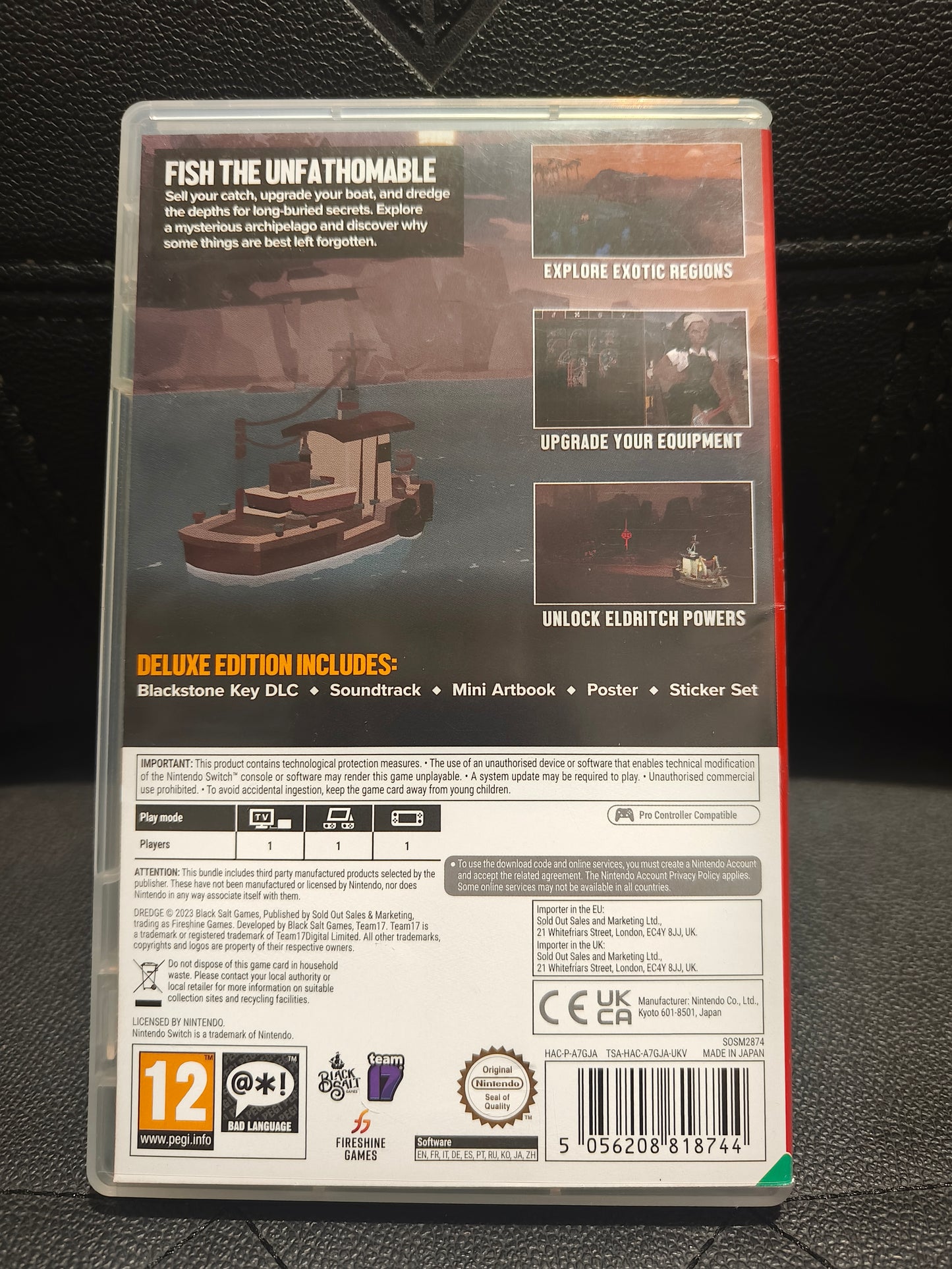 Dredge Deluxe edition switch