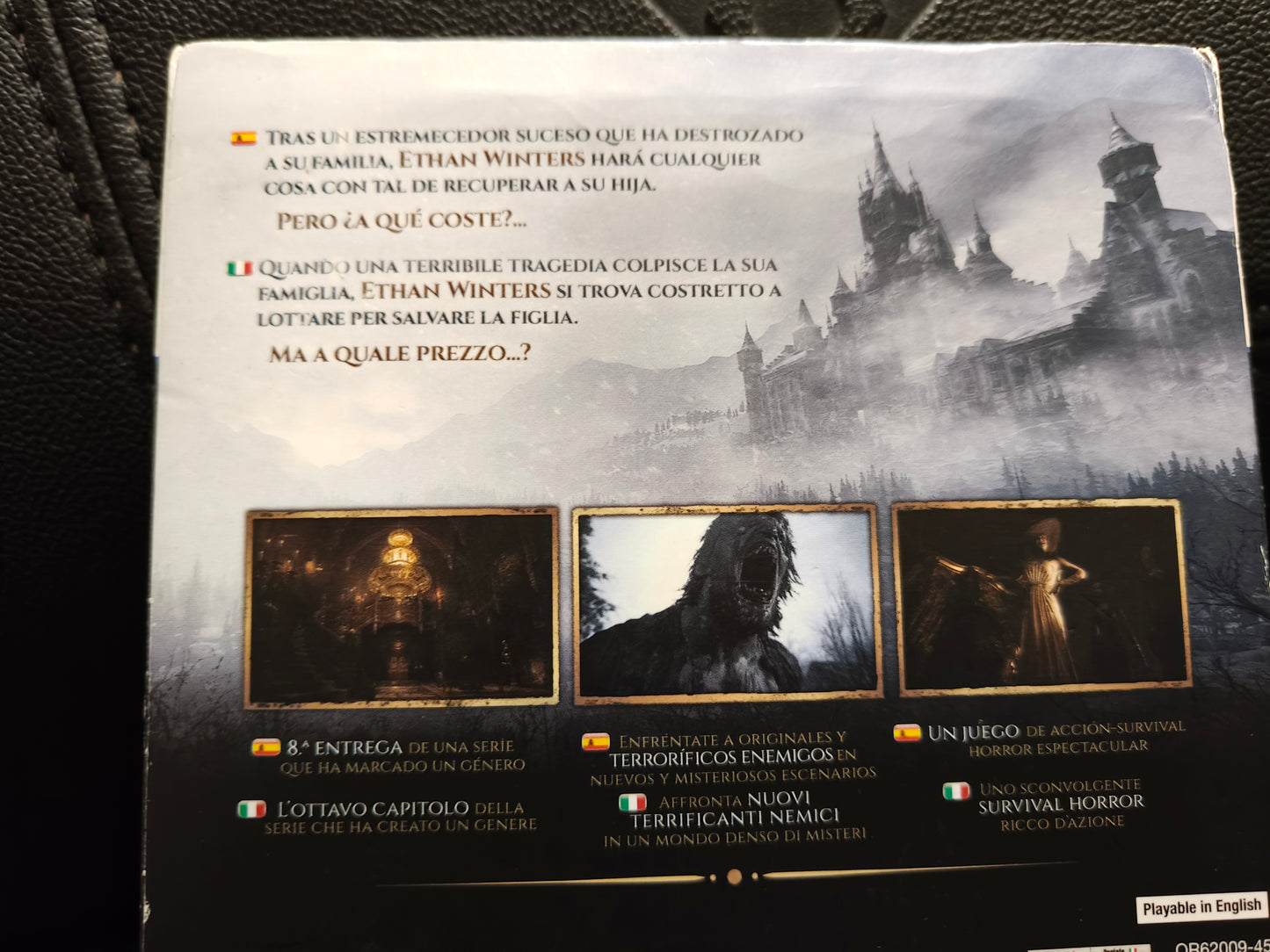 Resident evil Village limited edition steelbook ps5
