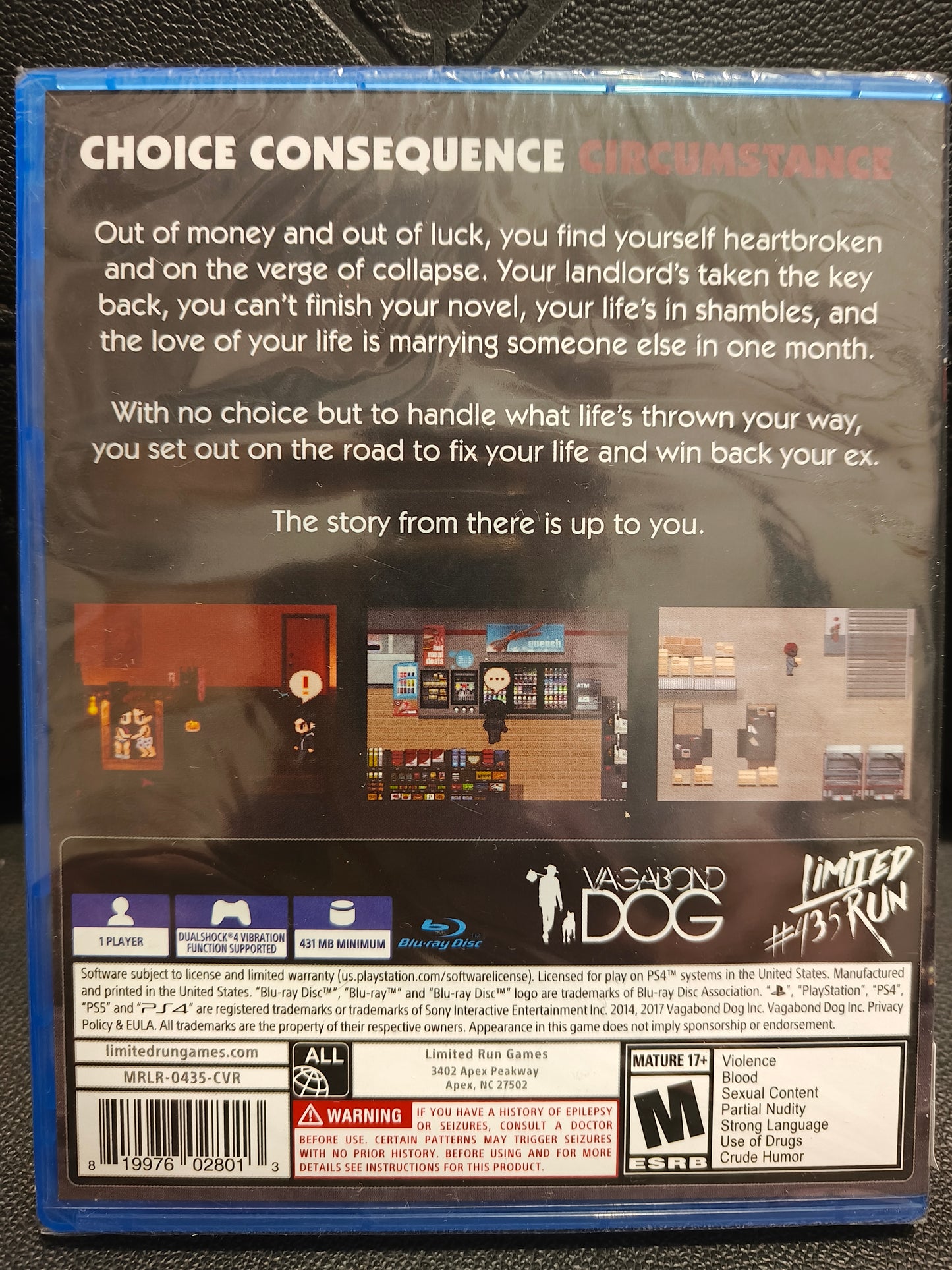 Always sometimes monsters ps4 sealed by limited run games