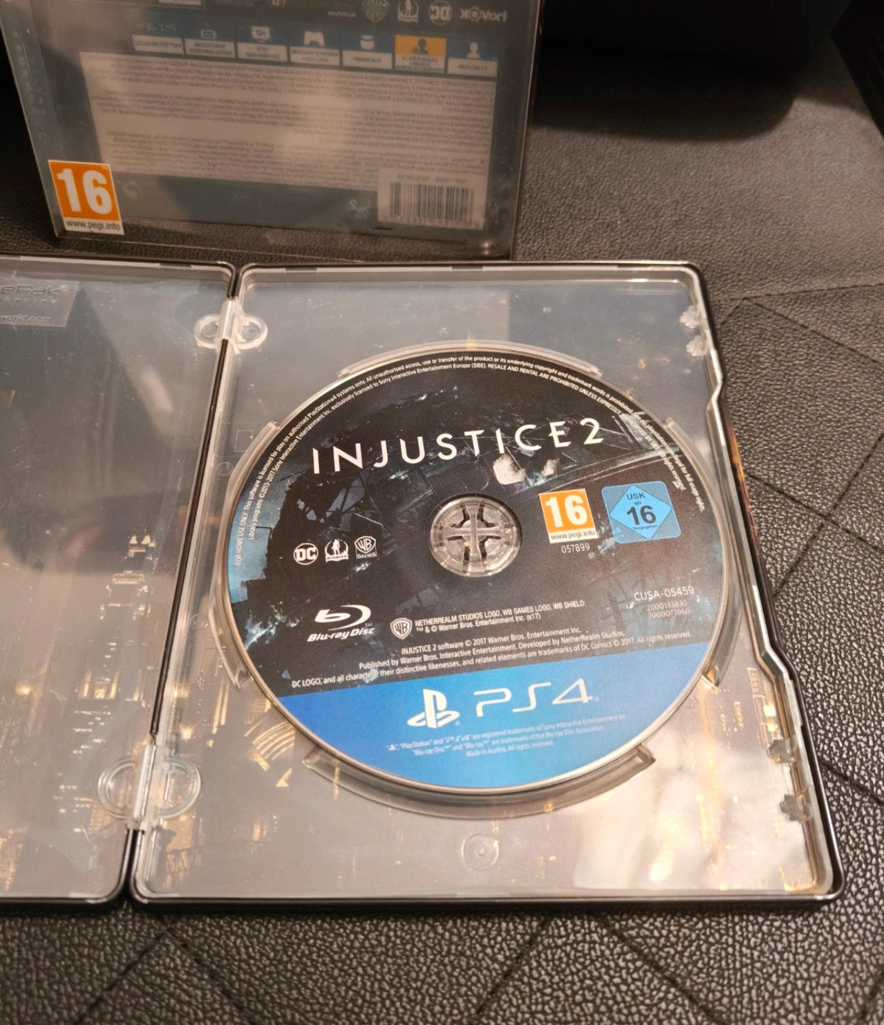 Injustice 2 legendary steelbook edition ps4