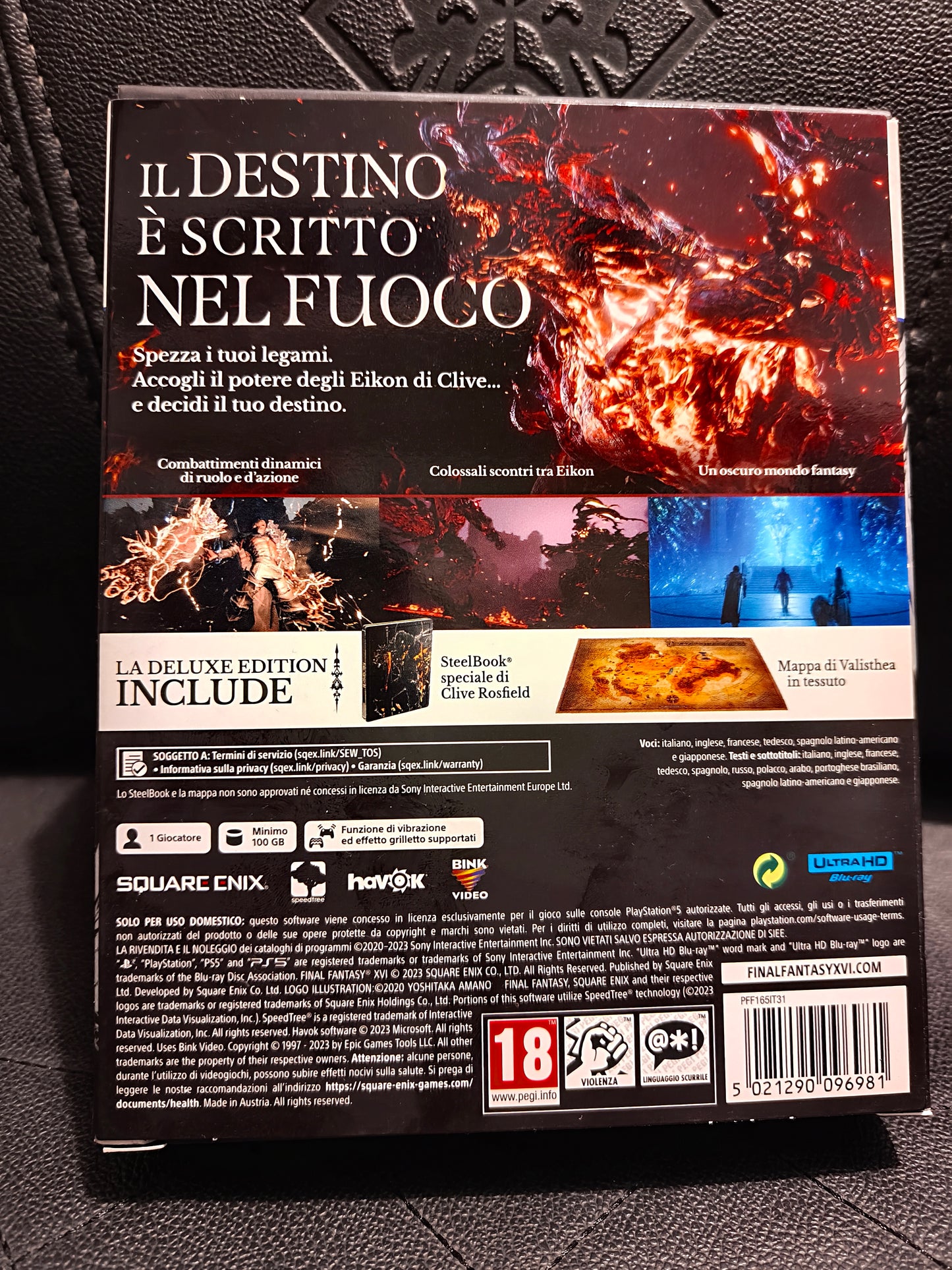 Final fantasy XVI Deluxe edition ps5