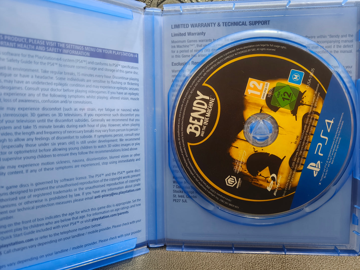 Bendy and the ink machine ps4
