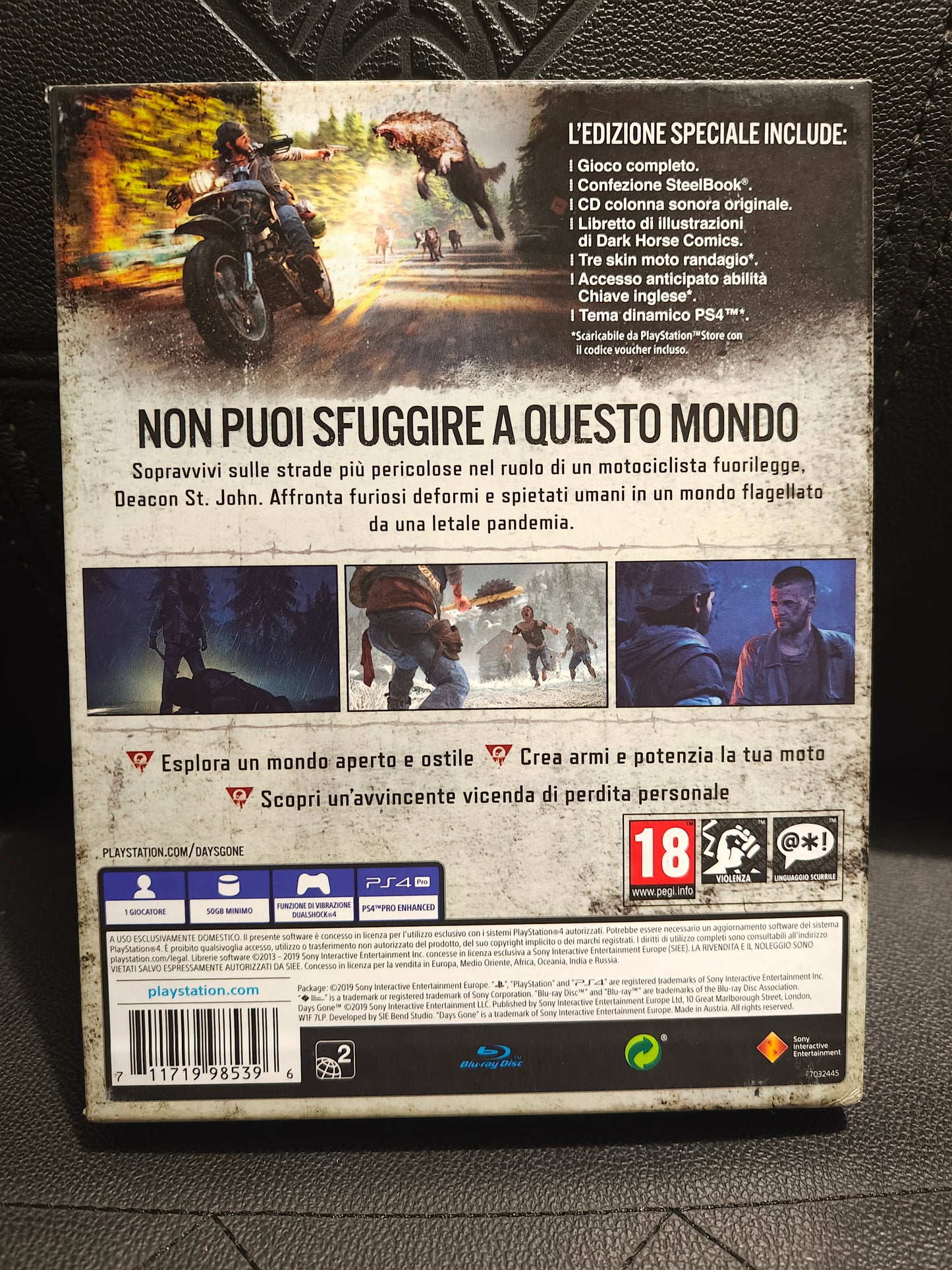Days gone ps4 special edition
