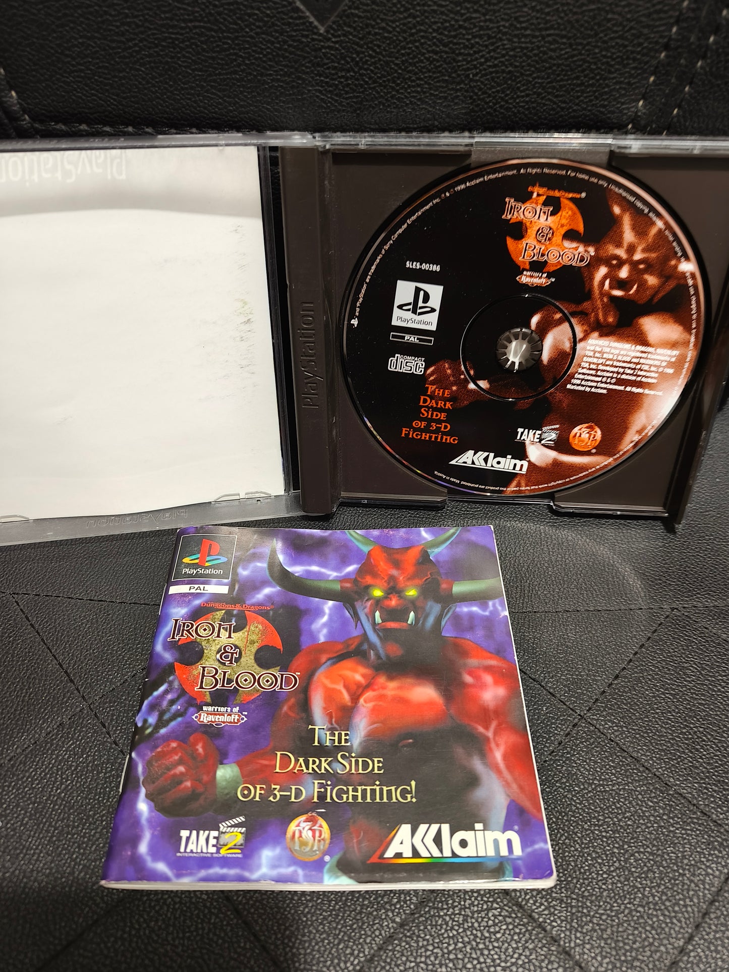 Advanced dungeons e dragons iron e Blood ps1