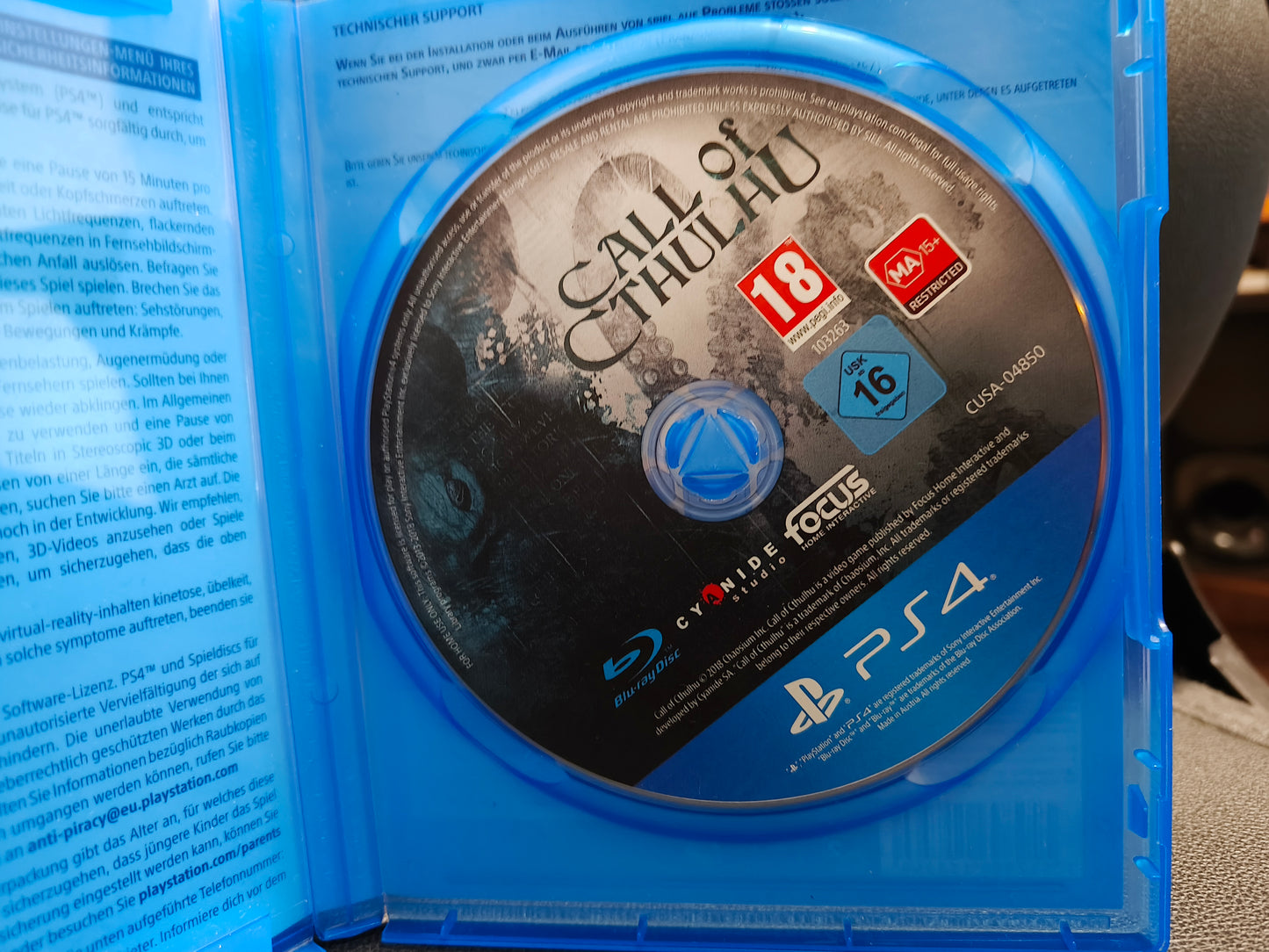 Call of cthulhu ps4