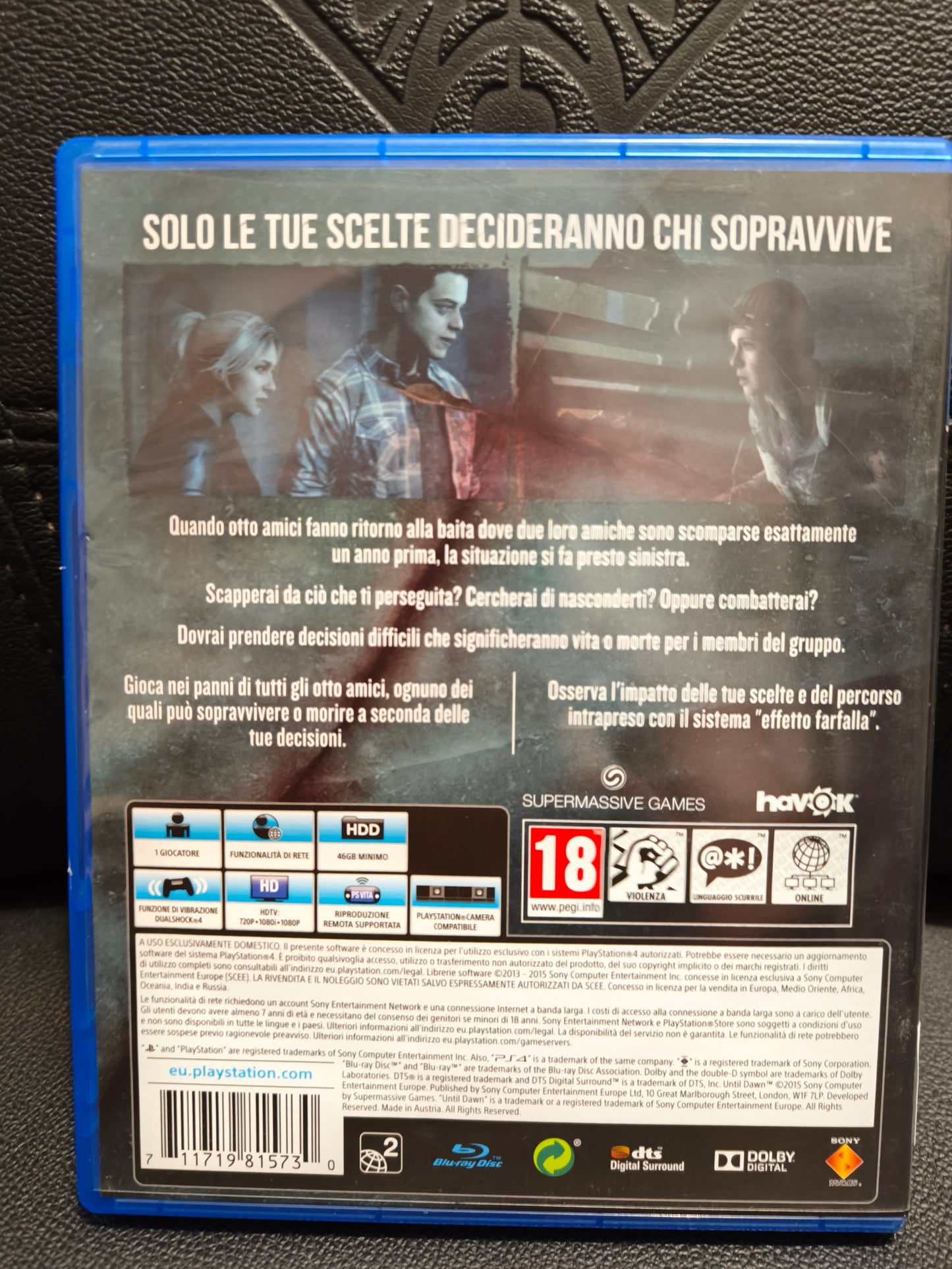 Until dawn ps4