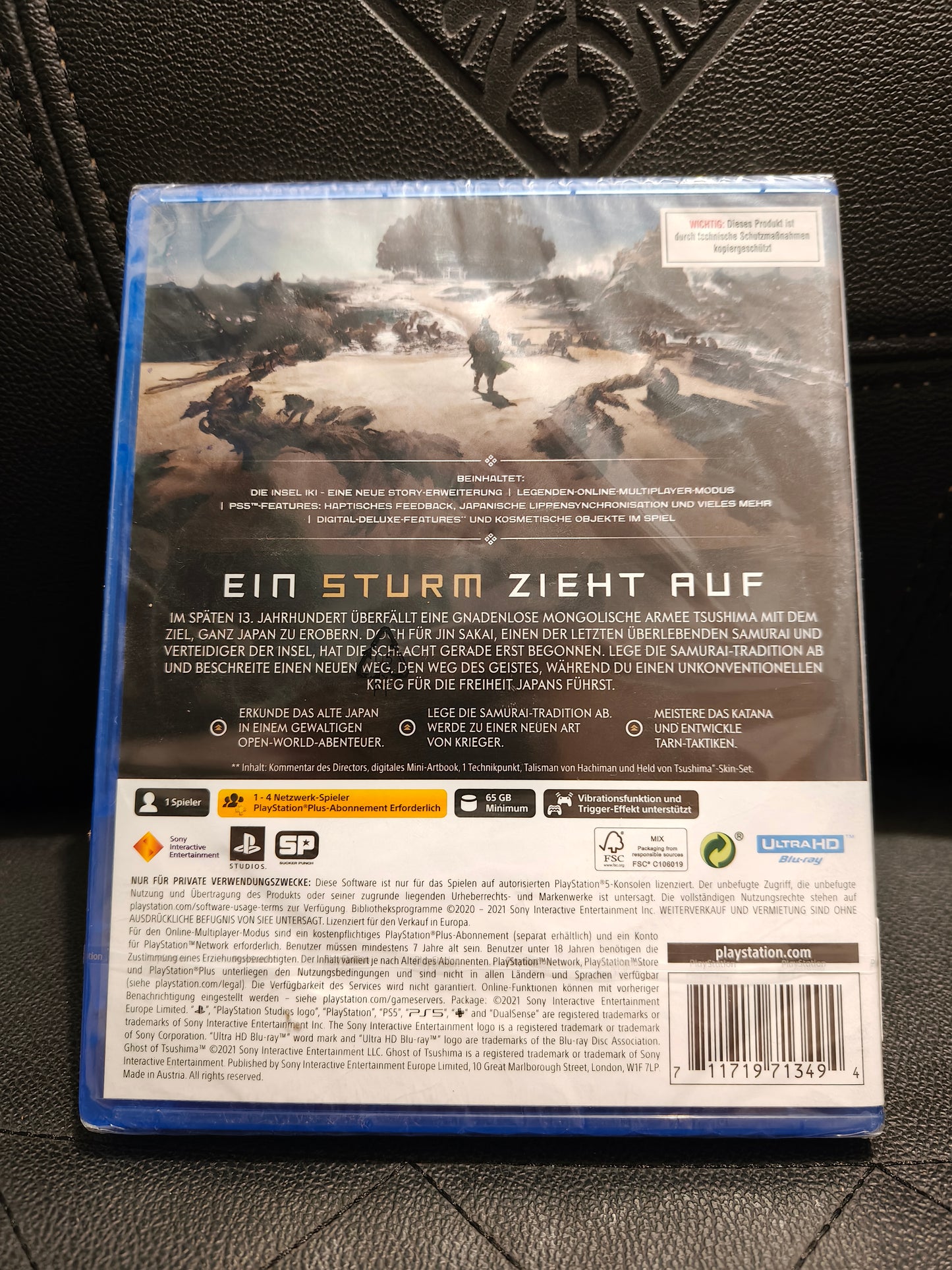 Ghost of tsushima director's cut ps5 sealed