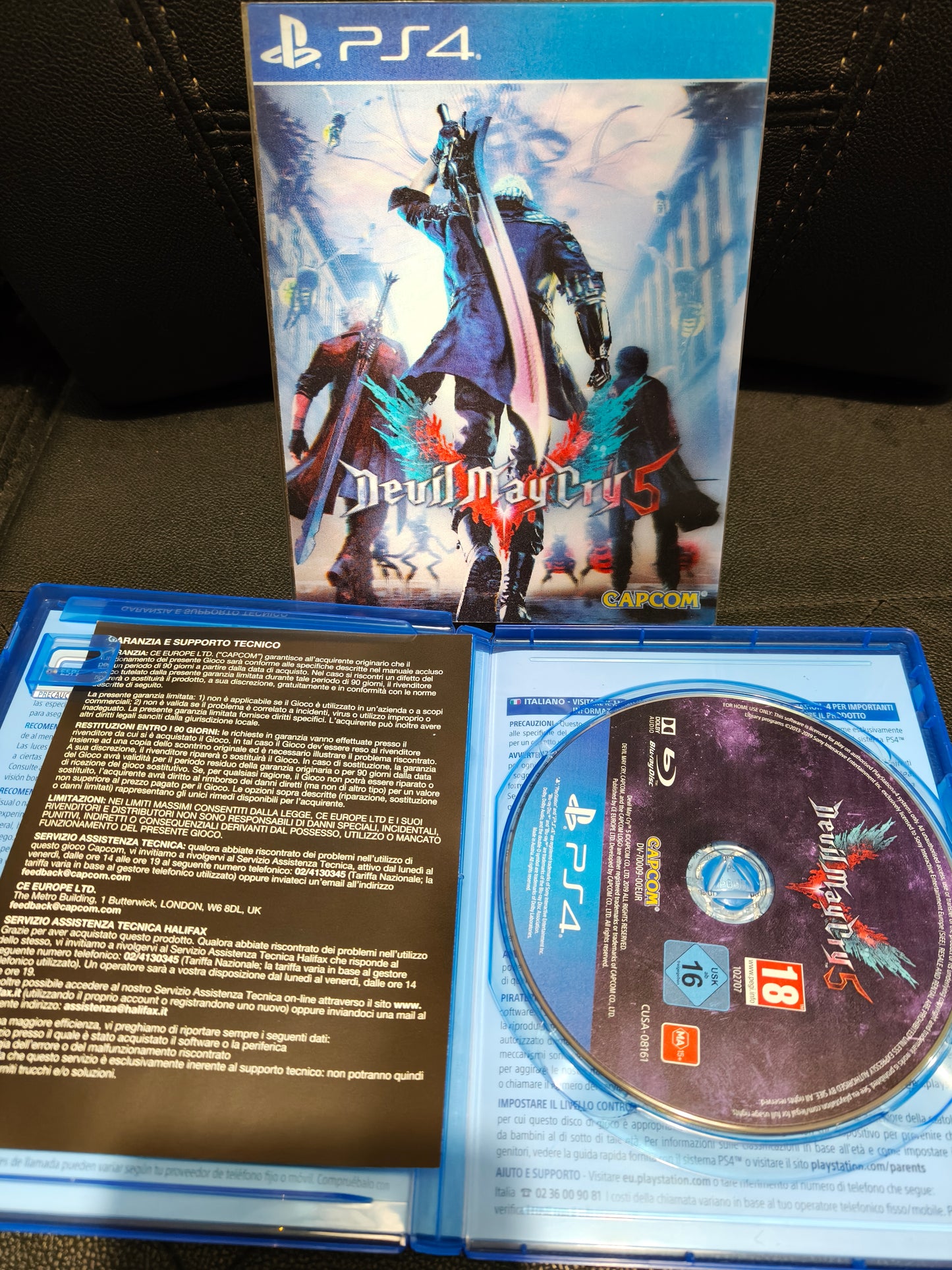 Devil May cry 5 lenticular edition ps4