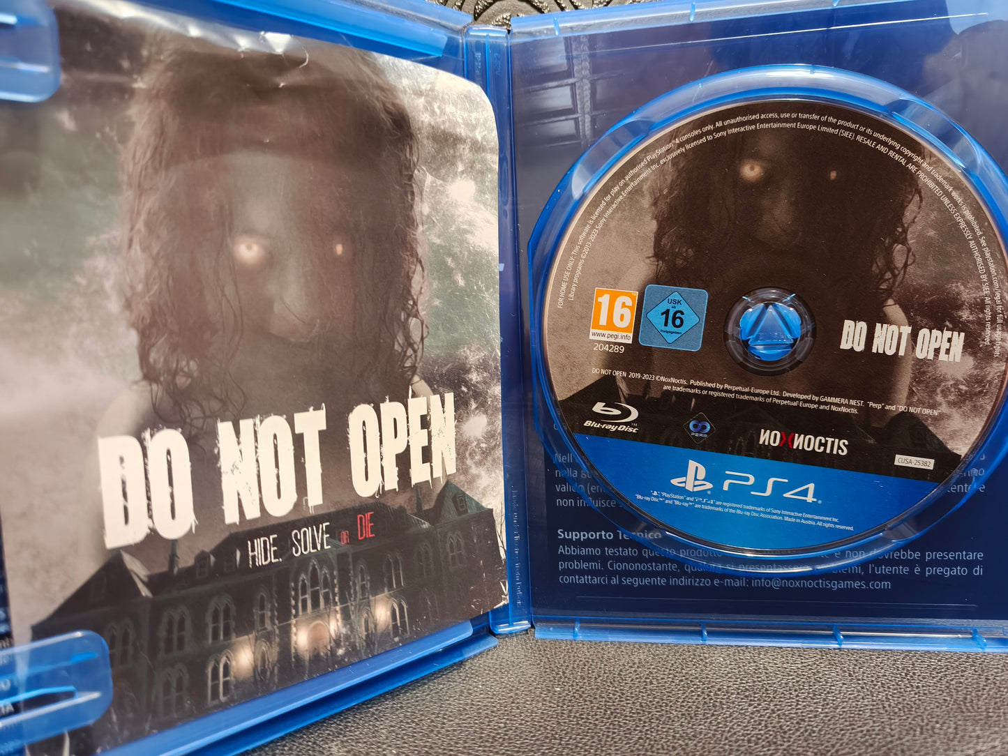 Do not open ps4