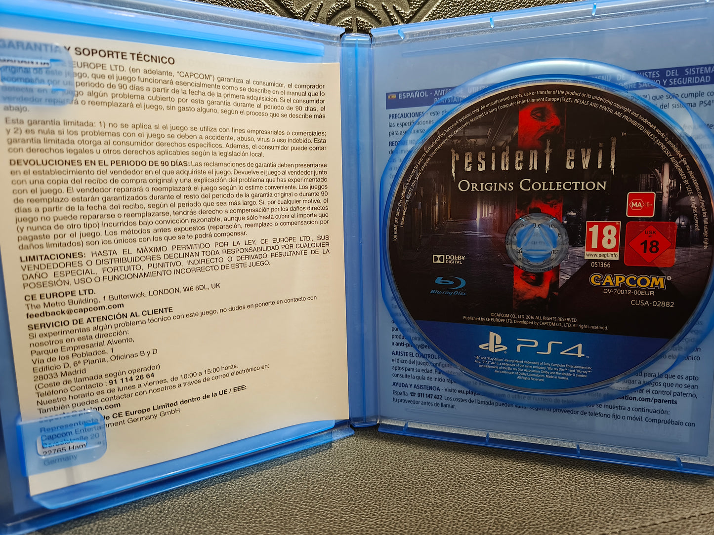 Resident evil origins collection ps4