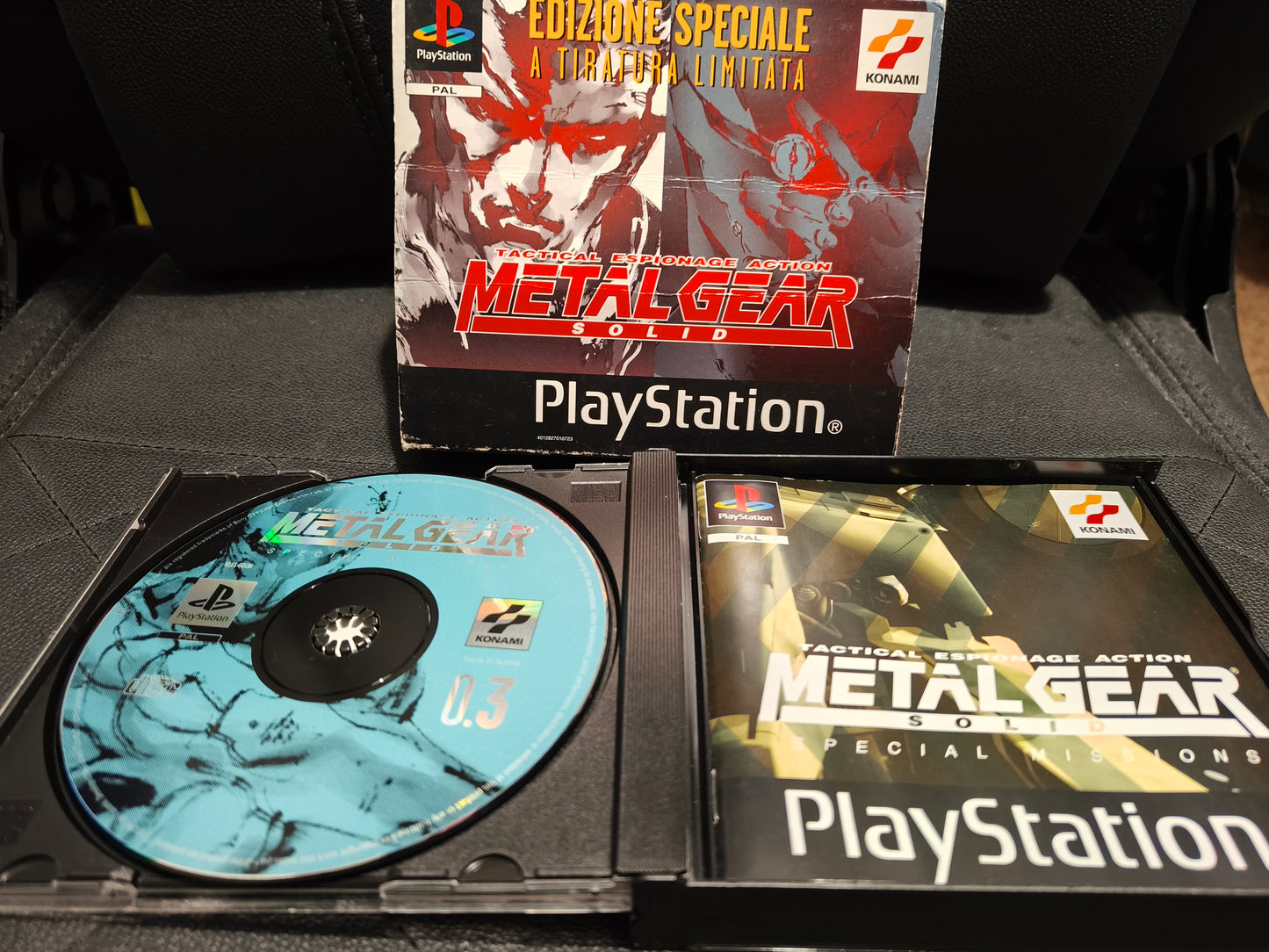 Metal Gear solid ps1 edizione speciale a tiratura limitata