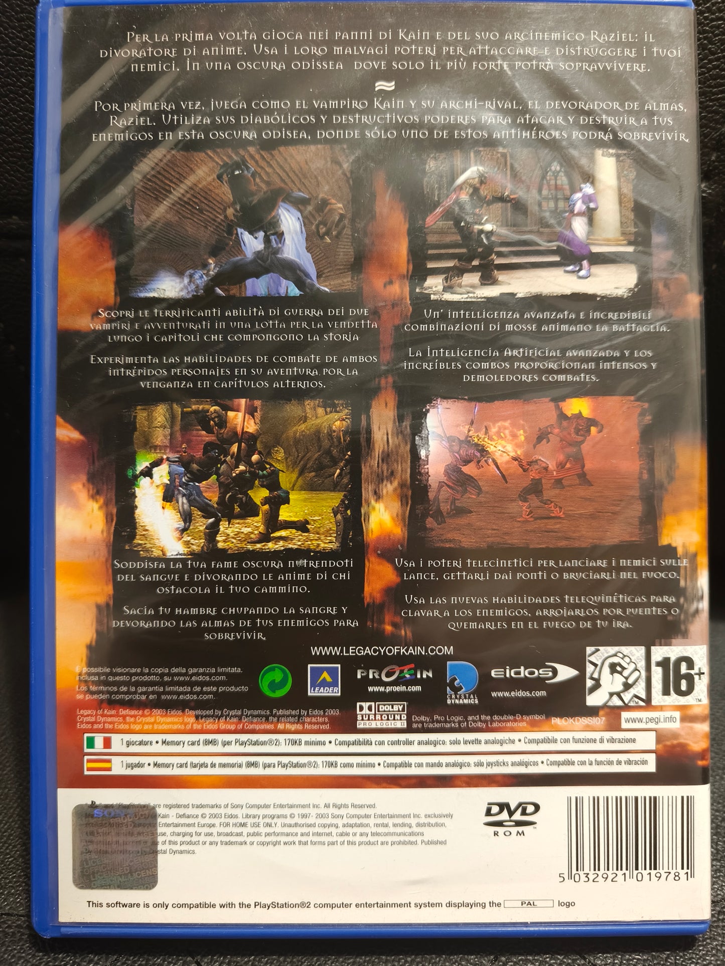 Legacy of kain defiance ps2